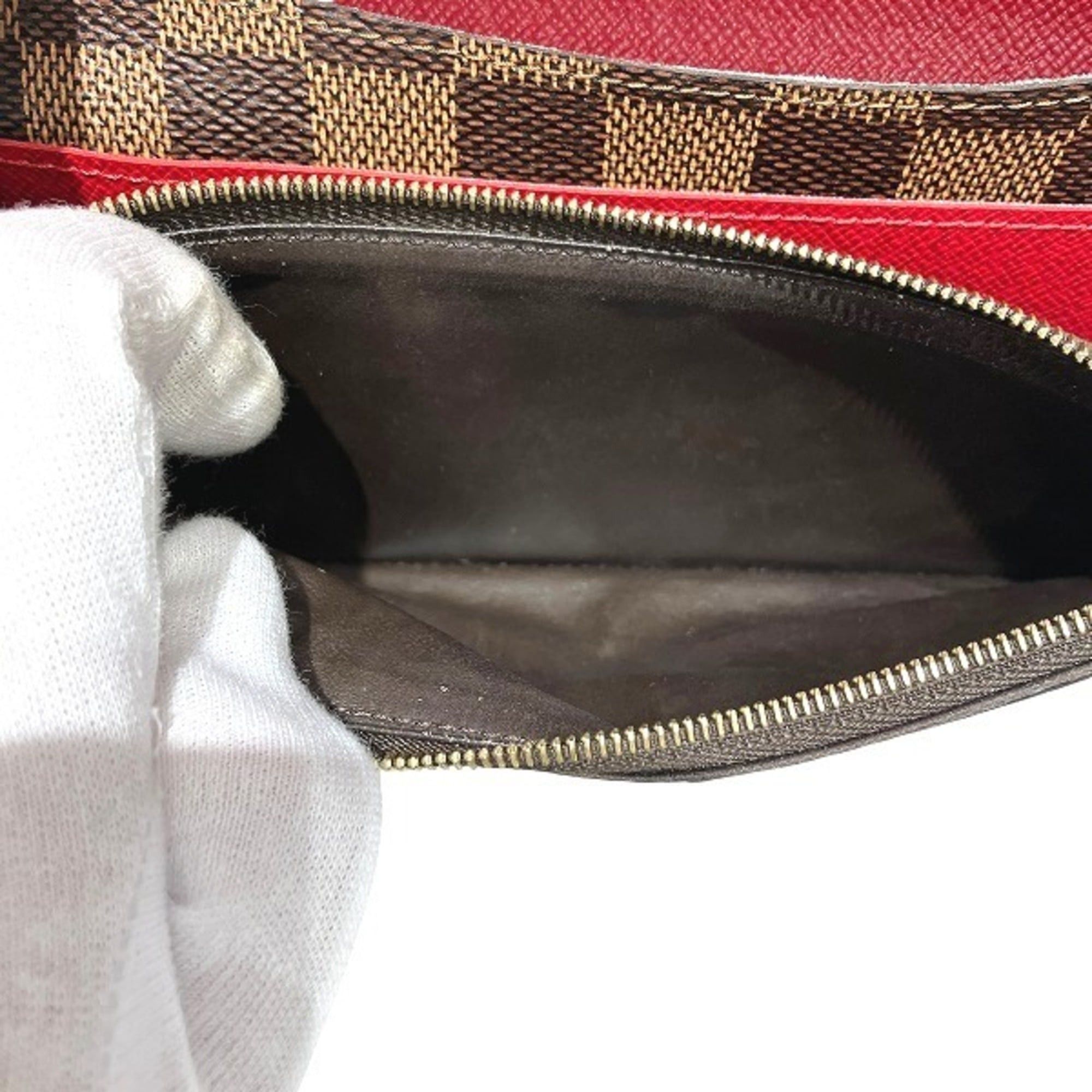 Louis Vuitton Louis Vuitton Damier Portefeuille Emilie N63544 Long Wallet for Women Size ONE SIZE - 6 Thumbnail
