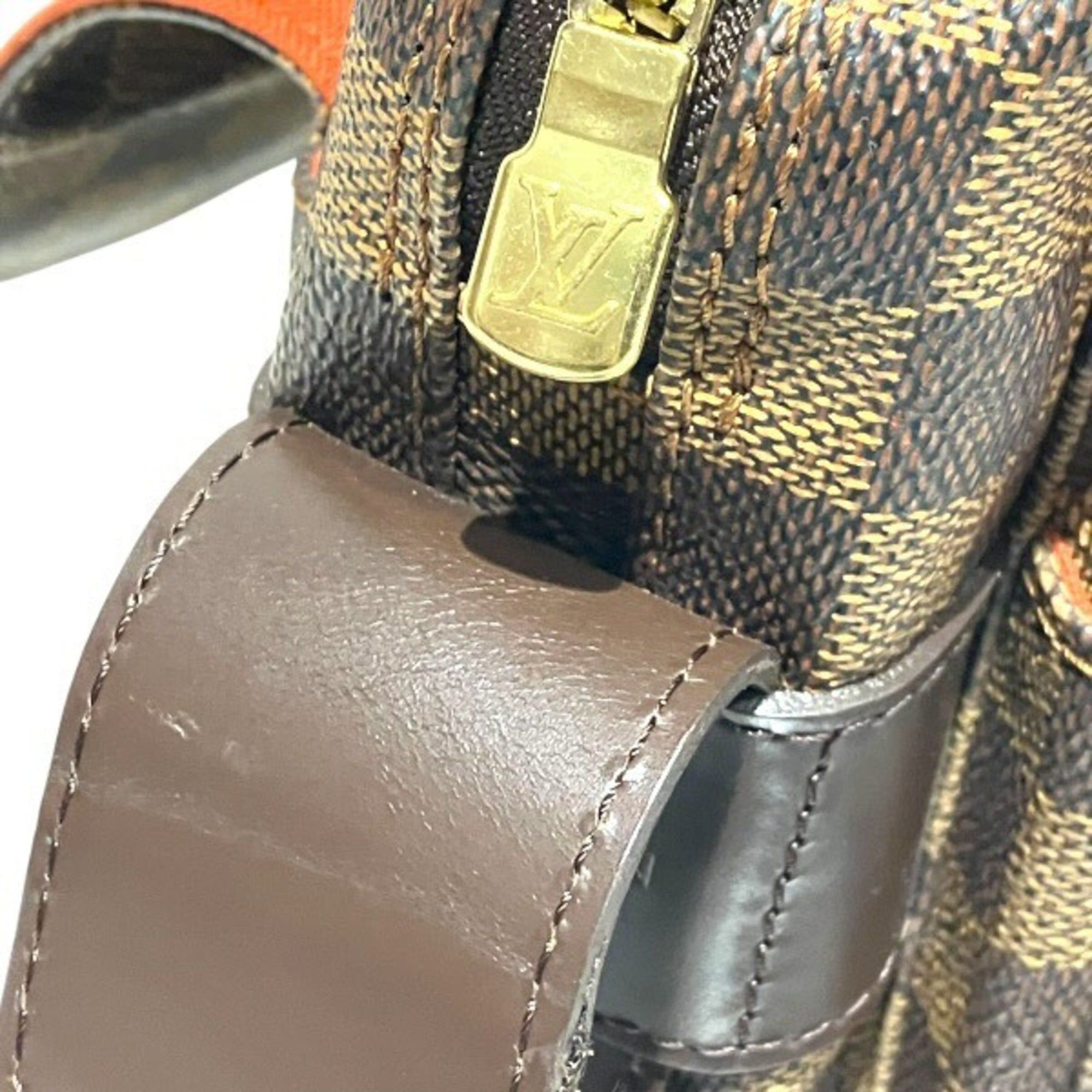 Louis Vuitton Louis Vuitton Damier Naviglio N45255 Handbag Shoulder Bag for Men and Women Size ONE SIZE - 7 Thumbnail