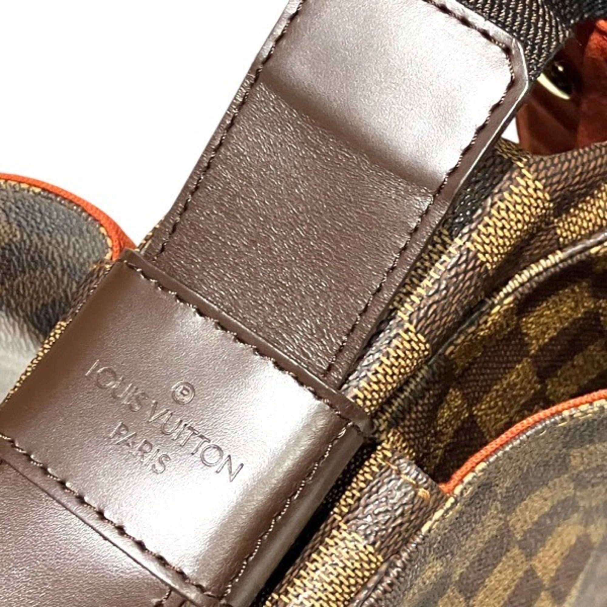 Louis Vuitton Louis Vuitton Damier Naviglio N45255 Handbag Shoulder Bag for Men and Women Size ONE SIZE - 8 Thumbnail