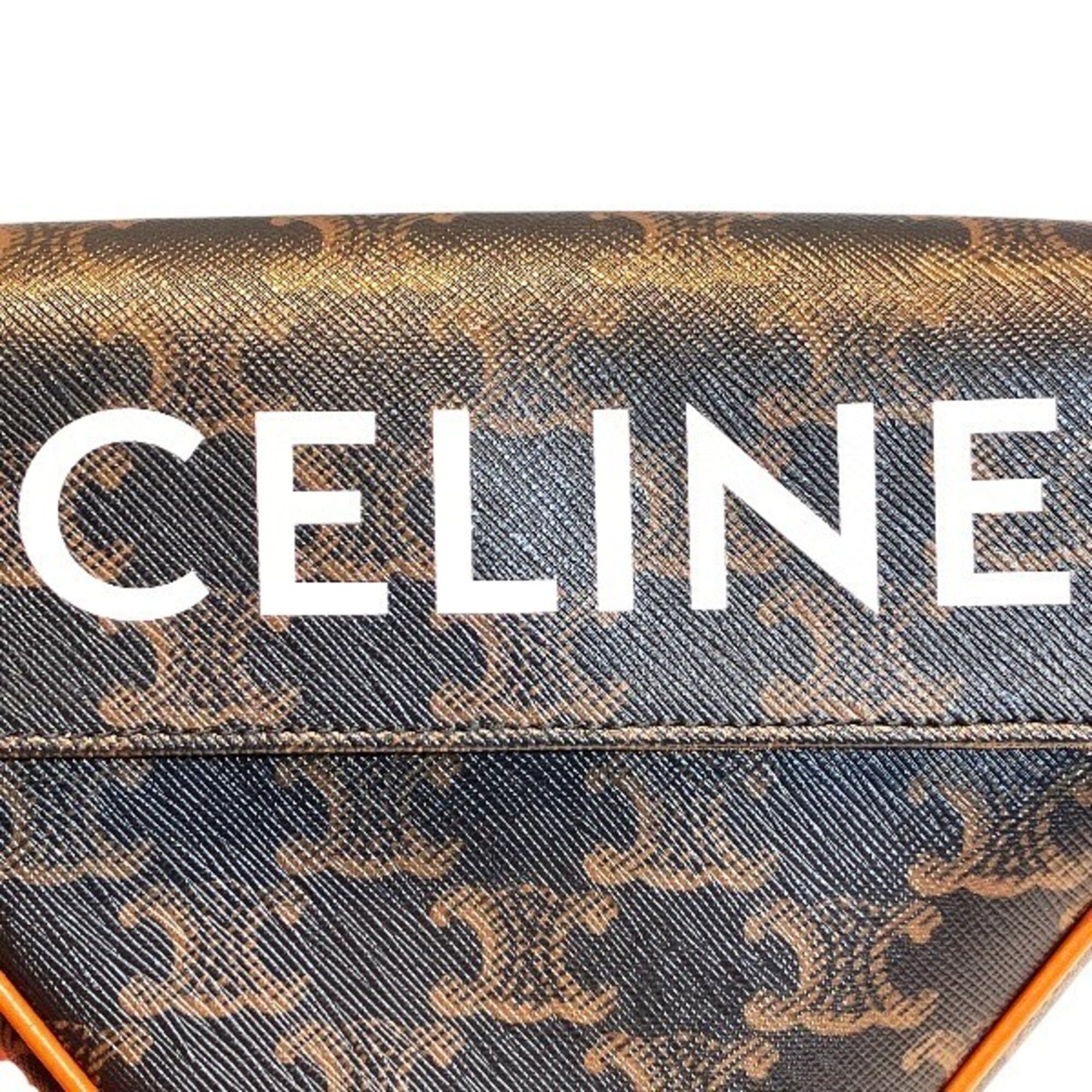 Celine Celine Triomphe Triangle Handbag Shoulder Bag for Women Size ONE SIZE - 4 Thumbnail