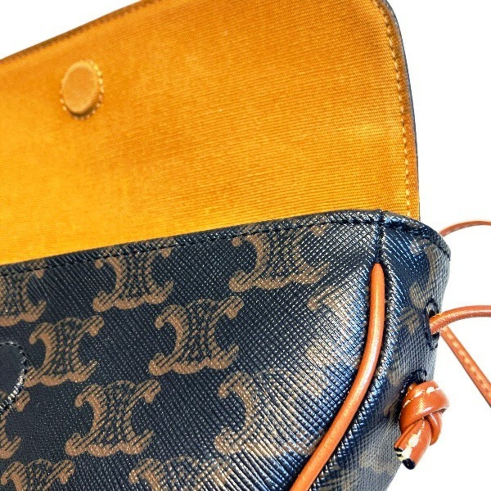 Celine Celine Triomphe Triangle Handbag Shoulder Bag for Women Size ONE SIZE - 8 Thumbnail