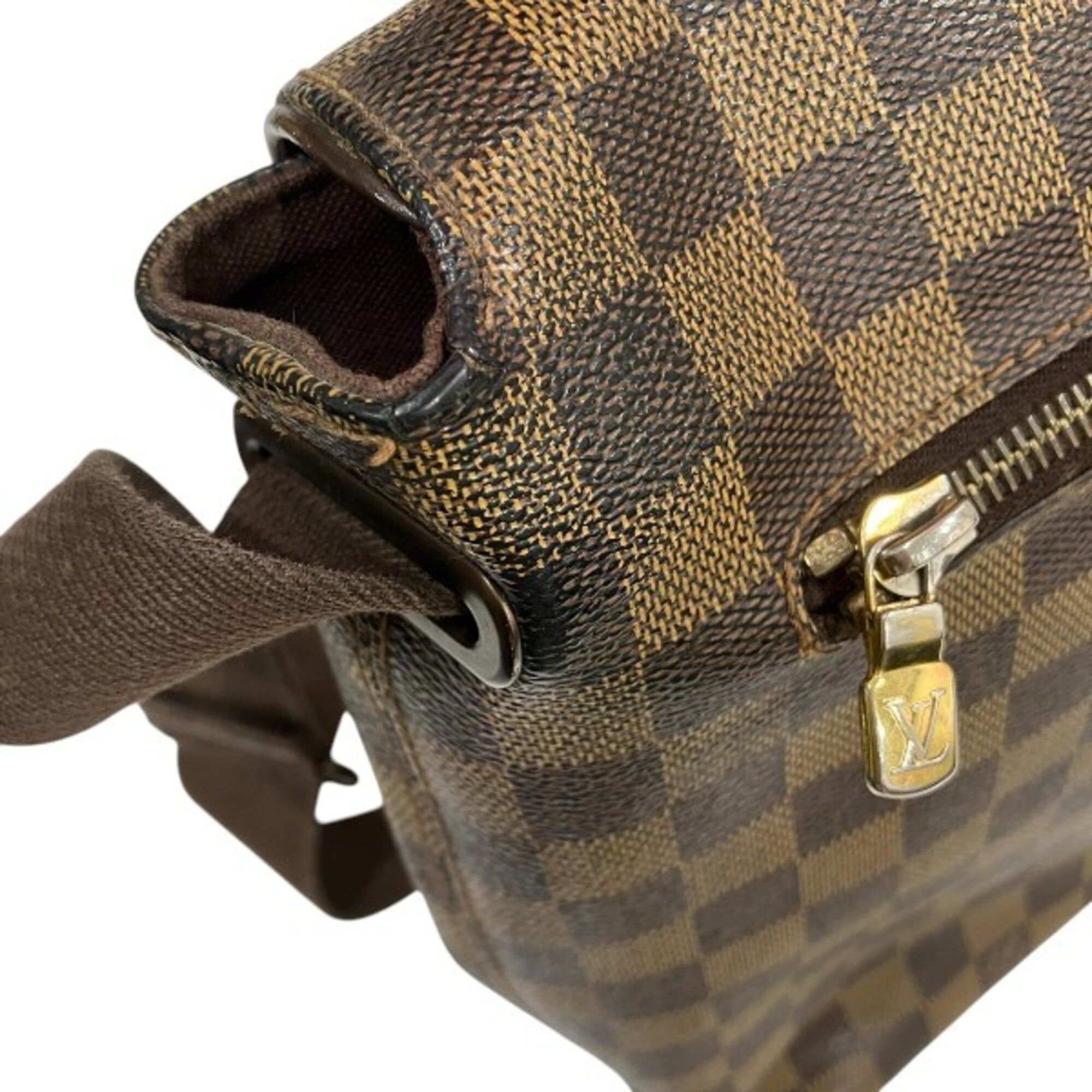 Louis Vuitton Louis Vuitton Damier Brooklyn MM N51211 Handbag Shoulder Bag for Men and Women Size ONE SIZE - 7 Thumbnail