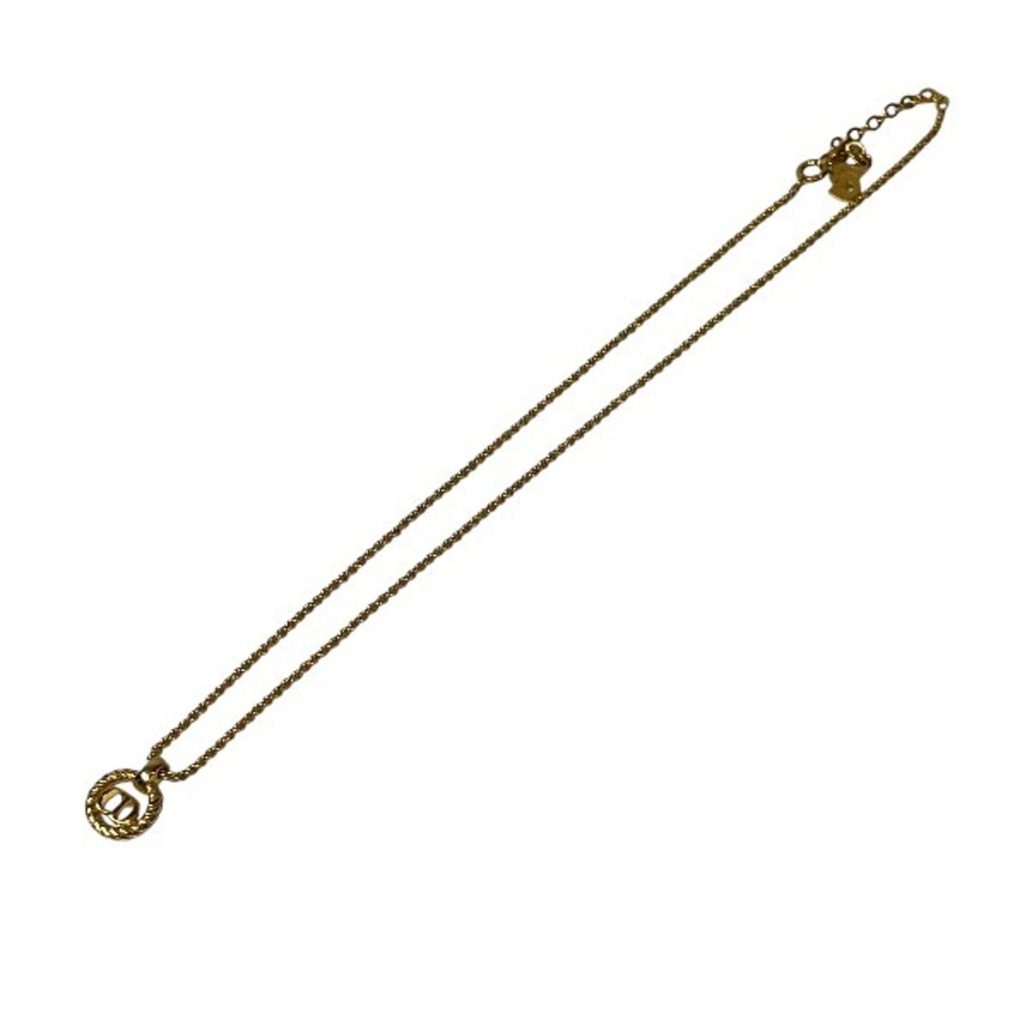 Dior Dior Twist Circle CD Logo Necklace for Women Size ONE SIZE - 3 Thumbnail