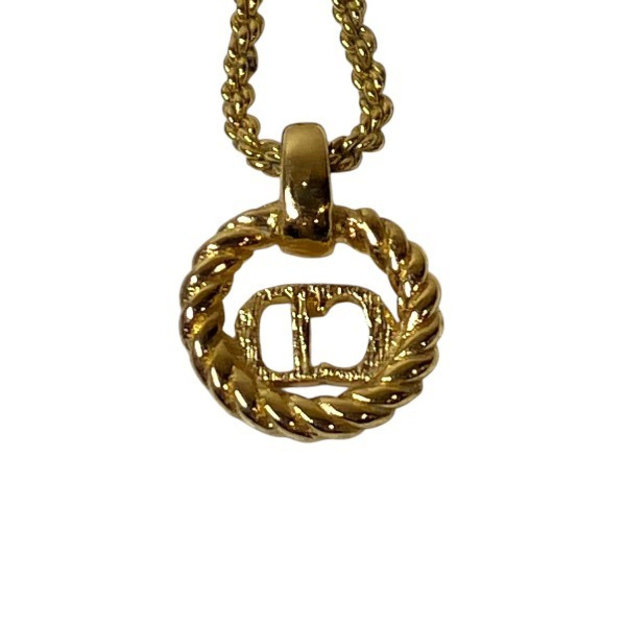 Dior Dior Twist Circle CD Logo Necklace for Women Size ONE SIZE - 4 Thumbnail