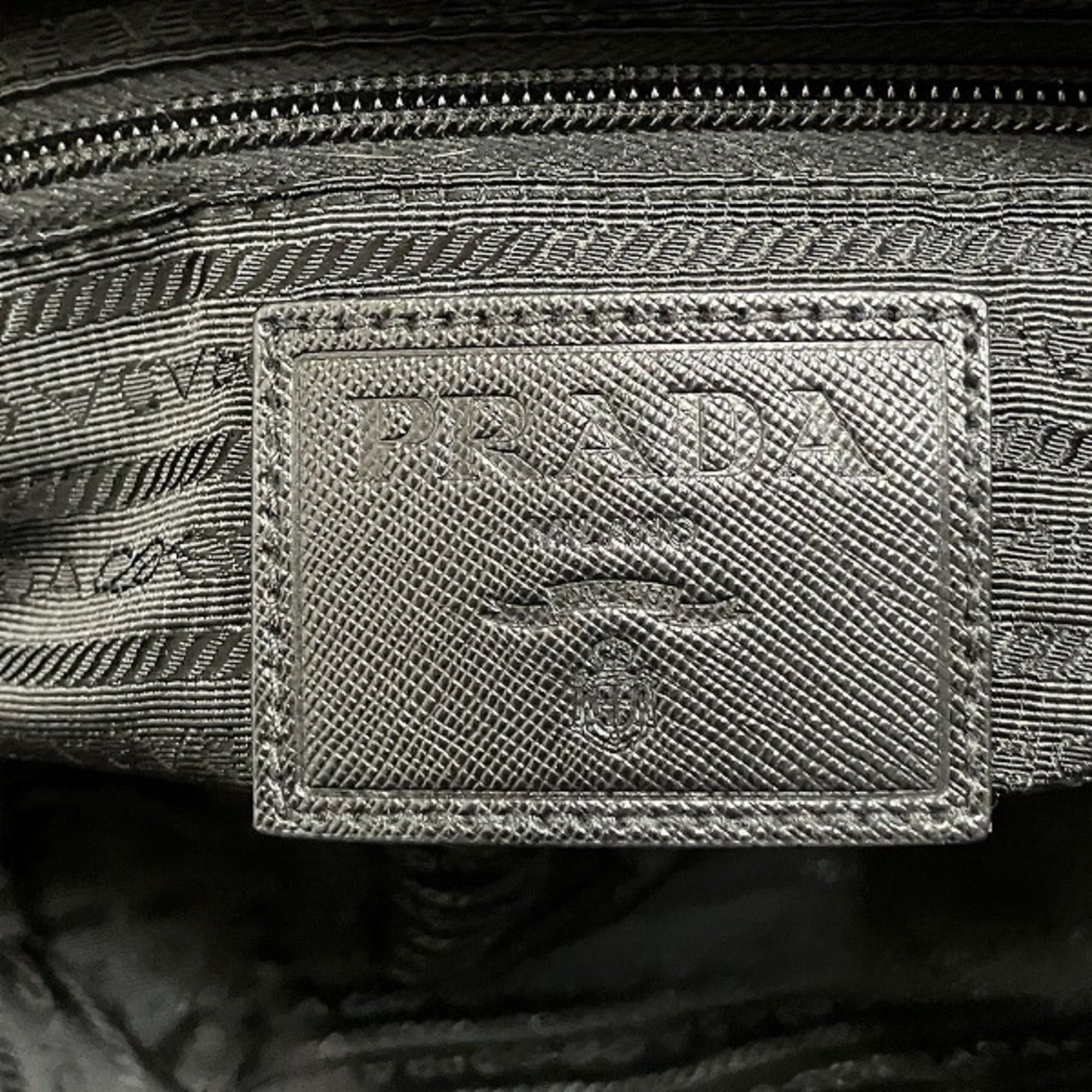 Prada Prada VA0883 Nylon Camouflage Handbag Tote Bag Shoulder for Men and Women Size ONE SIZE - 4 Thumbnail