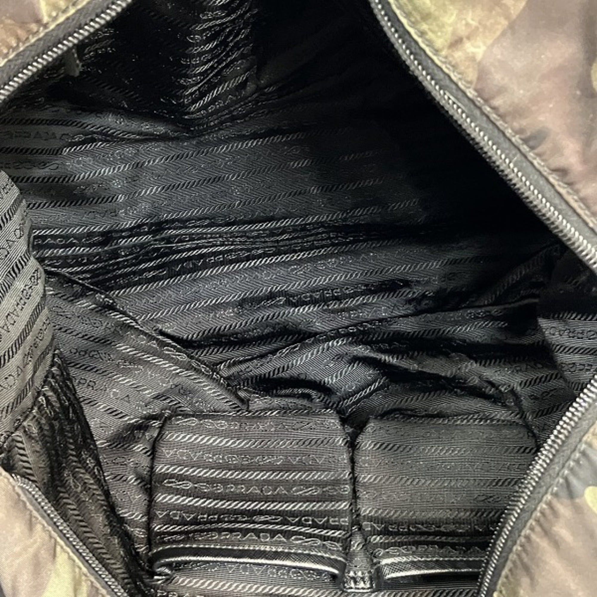 Prada Prada VA0883 Nylon Camouflage Handbag Tote Bag Shoulder for Men and Women Size ONE SIZE - 5 Thumbnail