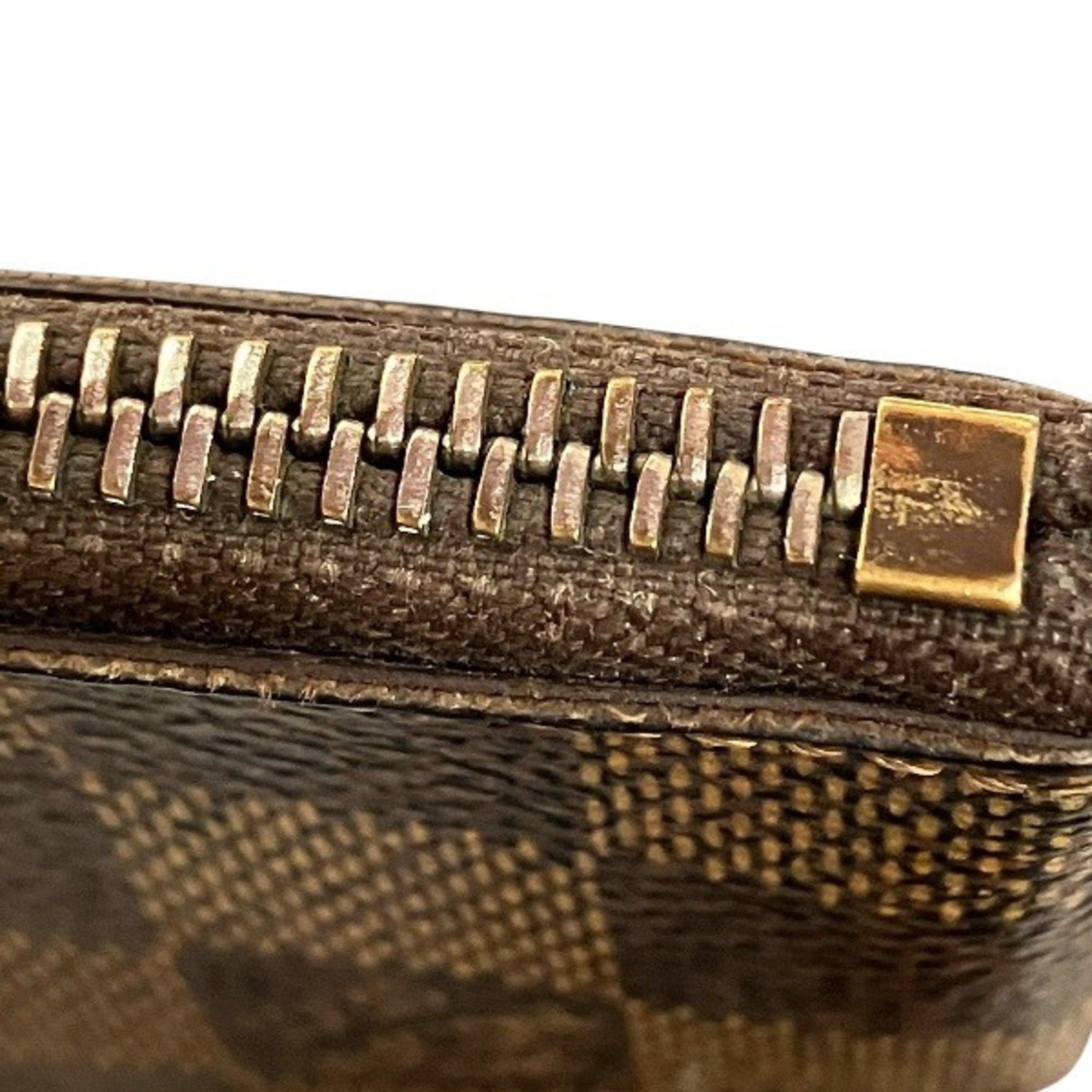 Louis Vuitton Louis Vuitton Damier Pochette Clé N62658 Wallet/Coin Case for Men and Women Size ONE SIZE - 9 Thumbnail
