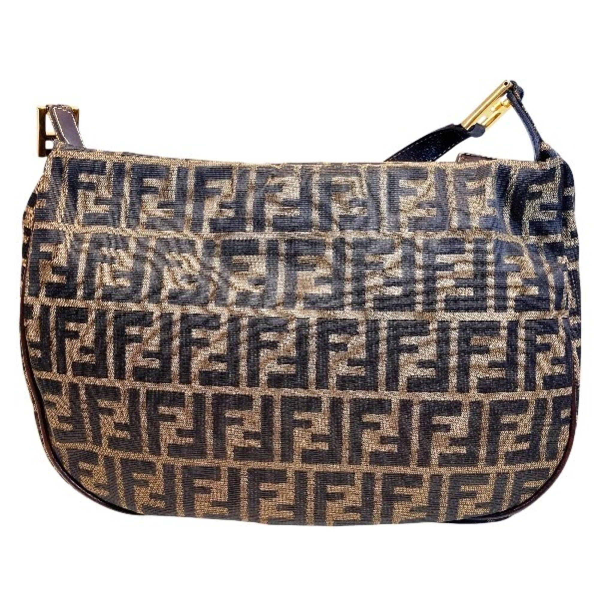 Fendi Fendi Zucca FF Logo Handbag Shoulder Bag for Women Size ONE SIZE - 2 Thumbnail