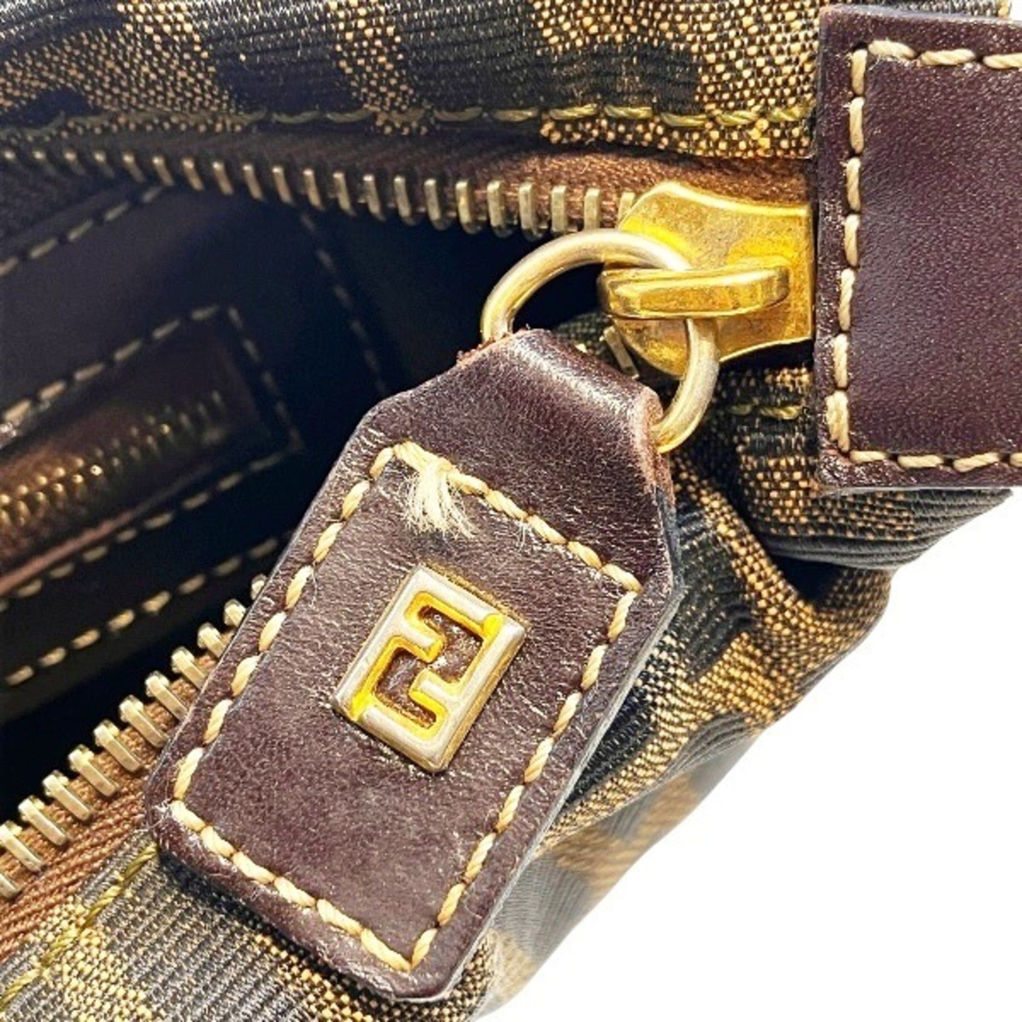 Fendi Fendi Zucca FF Logo Handbag Shoulder Bag for Women Size ONE SIZE - 9 Thumbnail