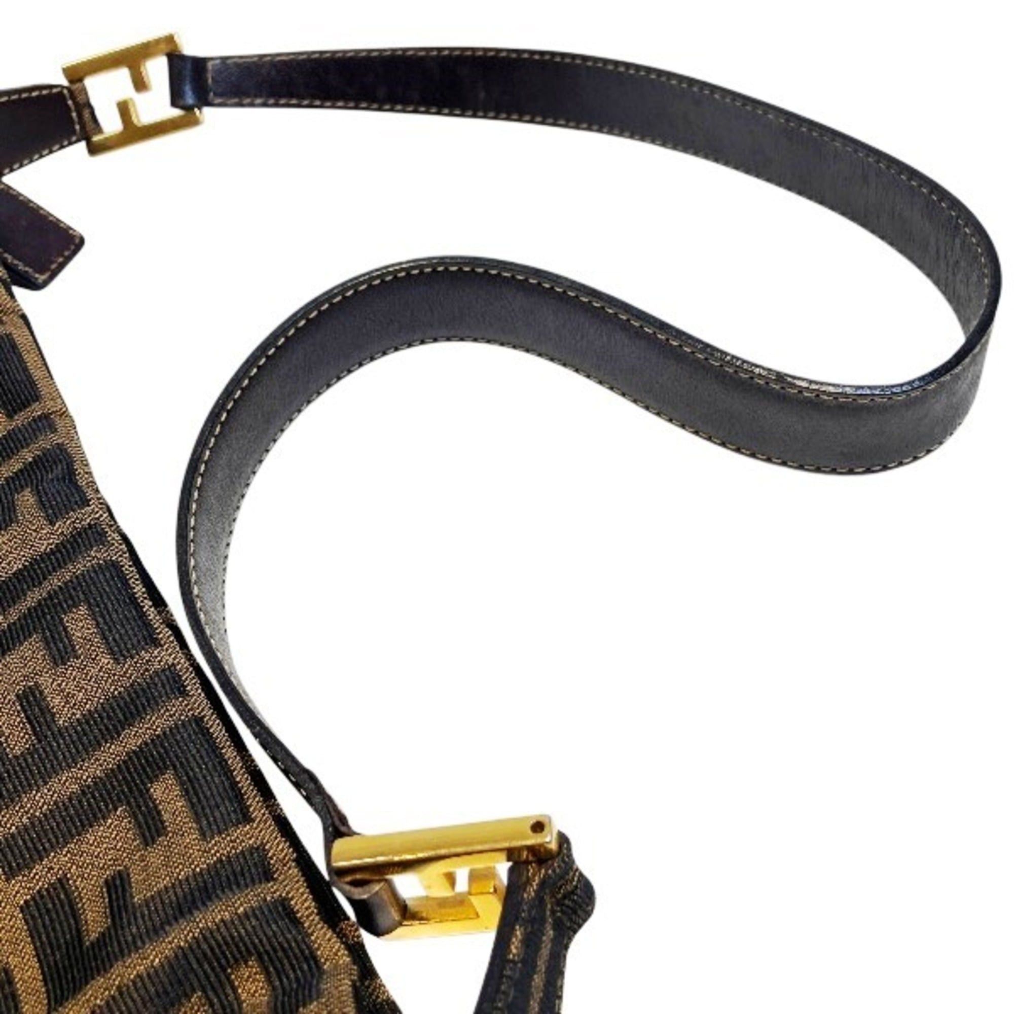 Fendi Fendi Zucca FF Logo Handbag Shoulder Bag for Women Size ONE SIZE - 7 Thumbnail