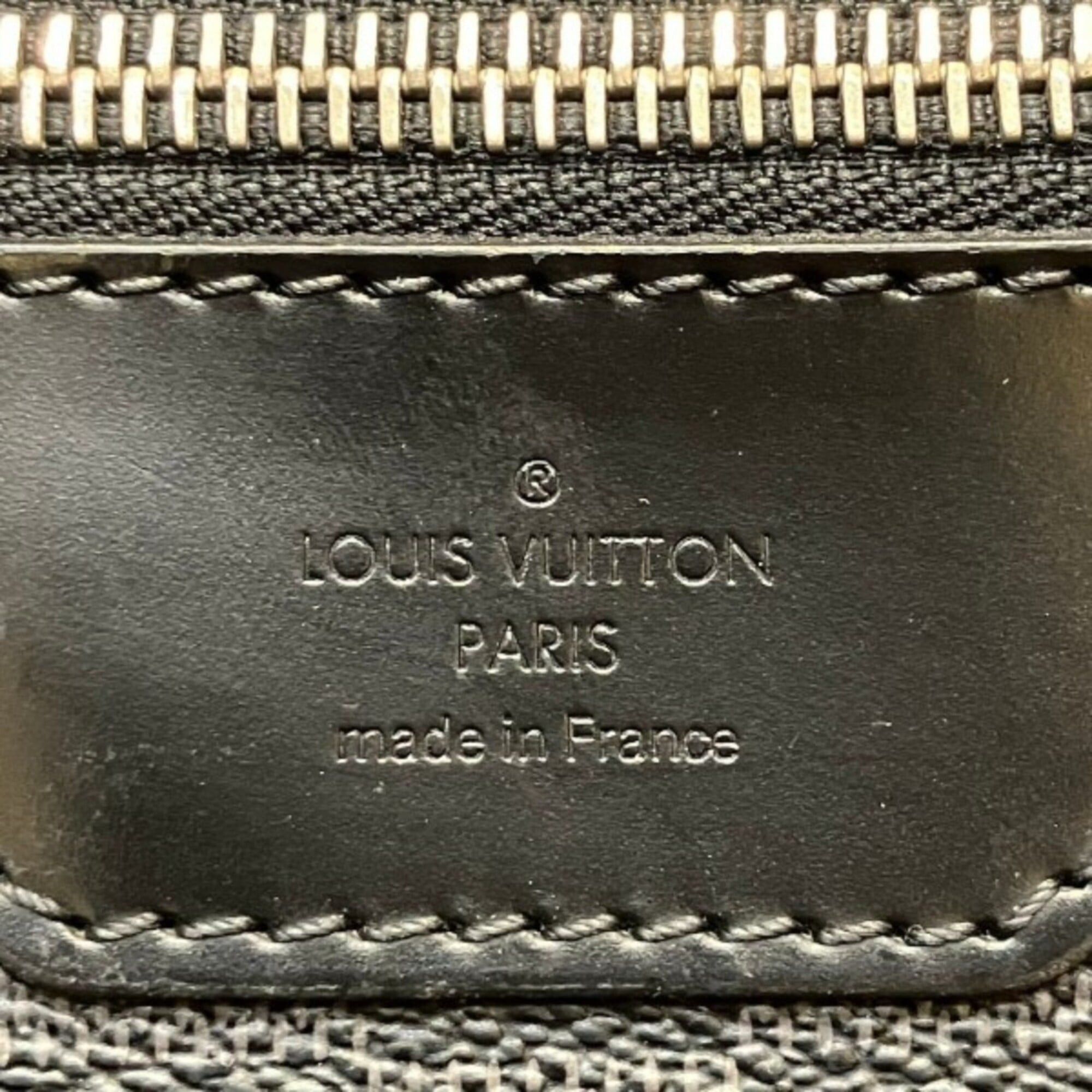 Louis Vuitton Louis Vuitton Daniel MM Shoulder Bag, Damier Graphite, Toile Leather, N58029 Size ONE SIZE - 4 Thumbnail