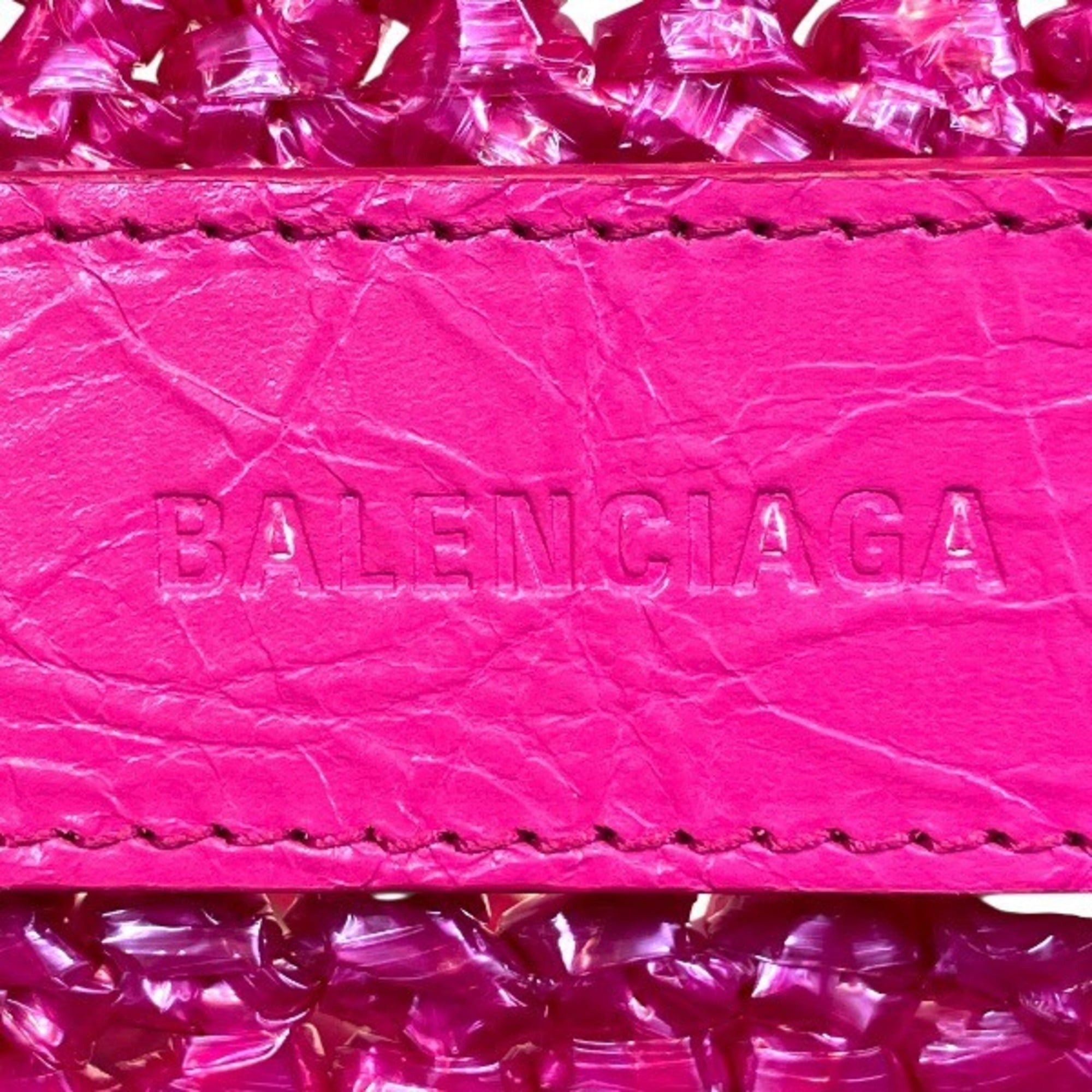 Balenciaga Balenciaga Le Cagoul Panier Small 786187 Mirror Charm Handbag Basket Bag Shoulder for Women Size ONE SIZE - 4 Thumbnail