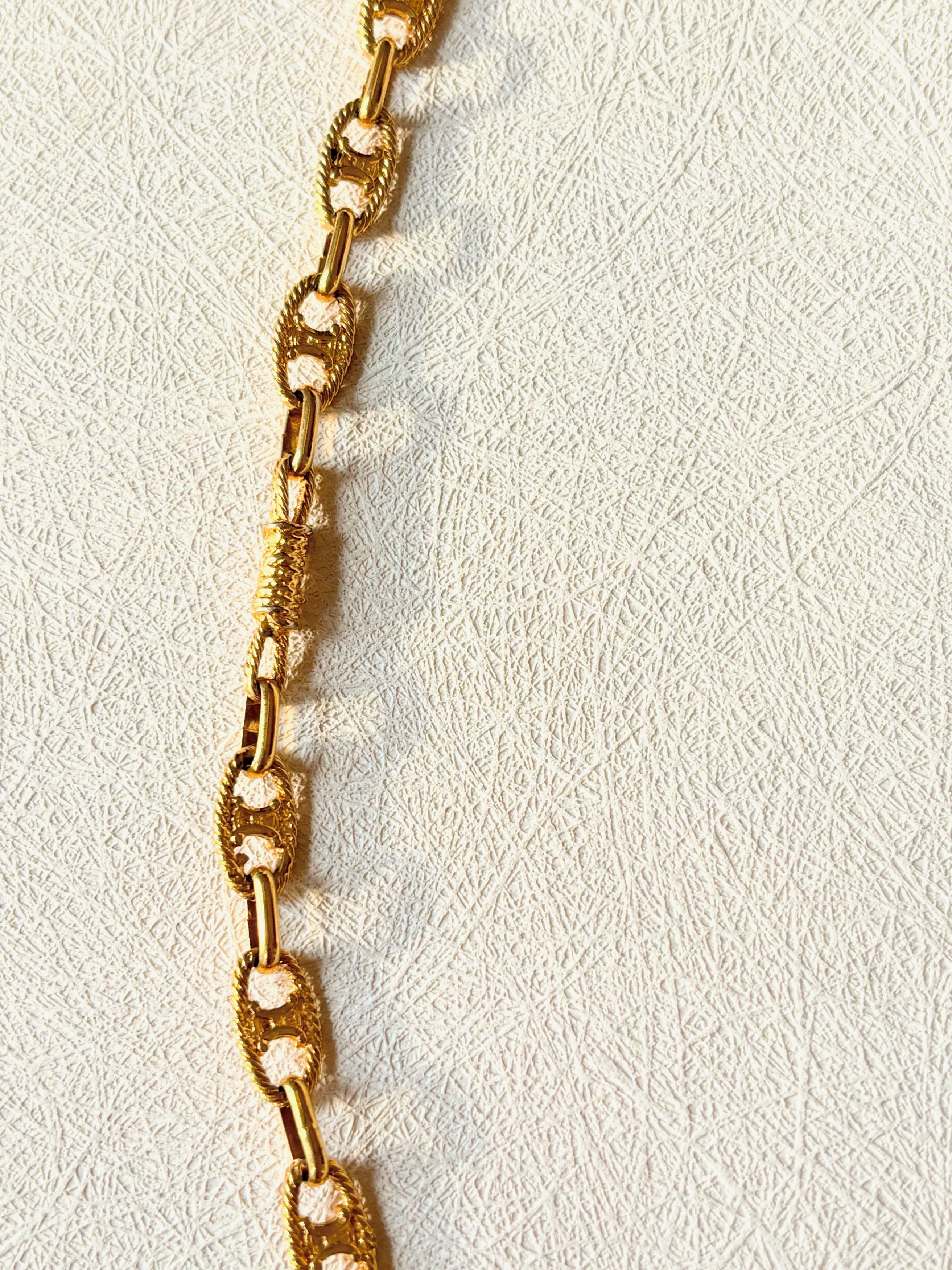 Celine CÉLINE Collier Maille Triomphe Size ONE SIZE - 4 Thumbnail