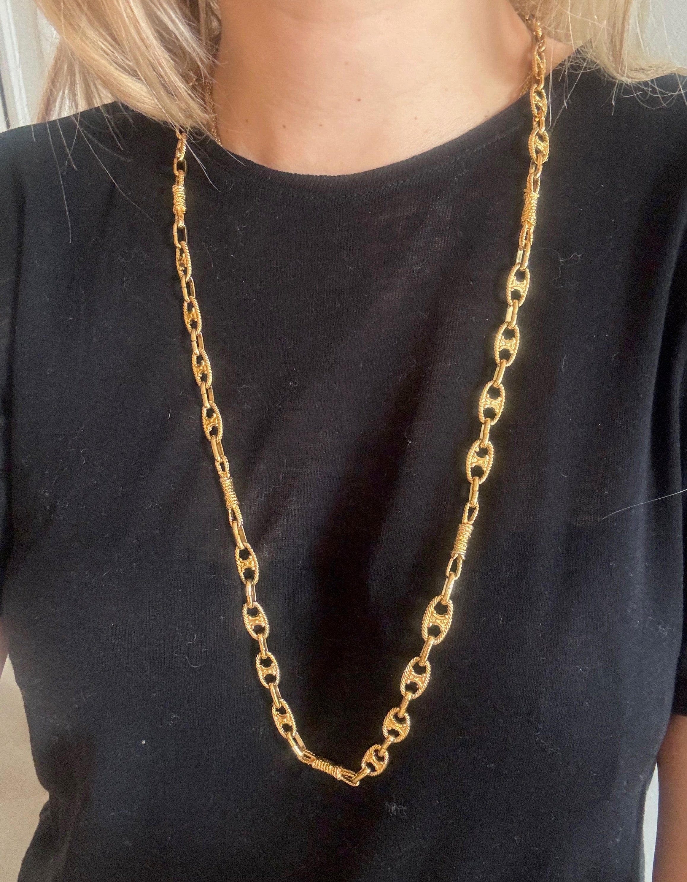 Celine CÉLINE Collier Maille Triomphe Size ONE SIZE - 8 Thumbnail