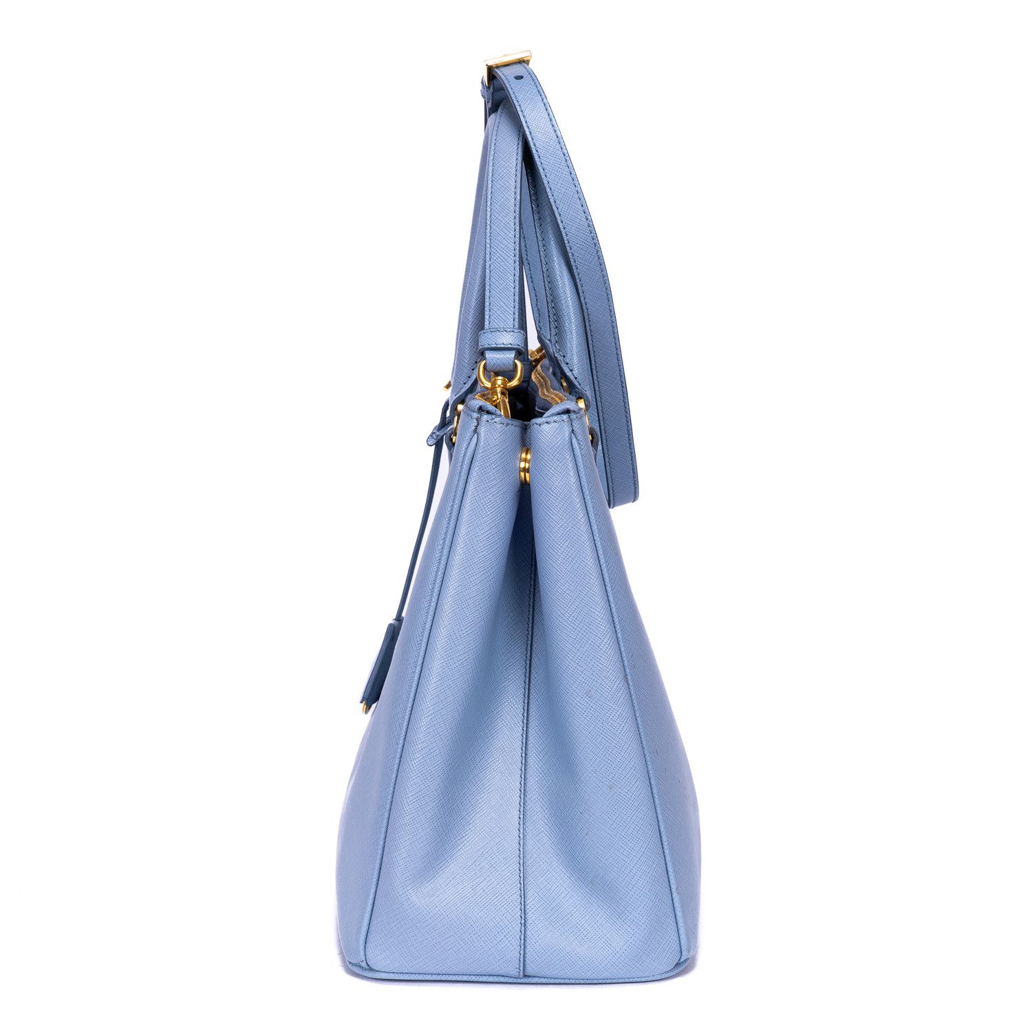 Prada Double Zip Galleria Tote Medium Size ONE SIZE - 3 Thumbnail