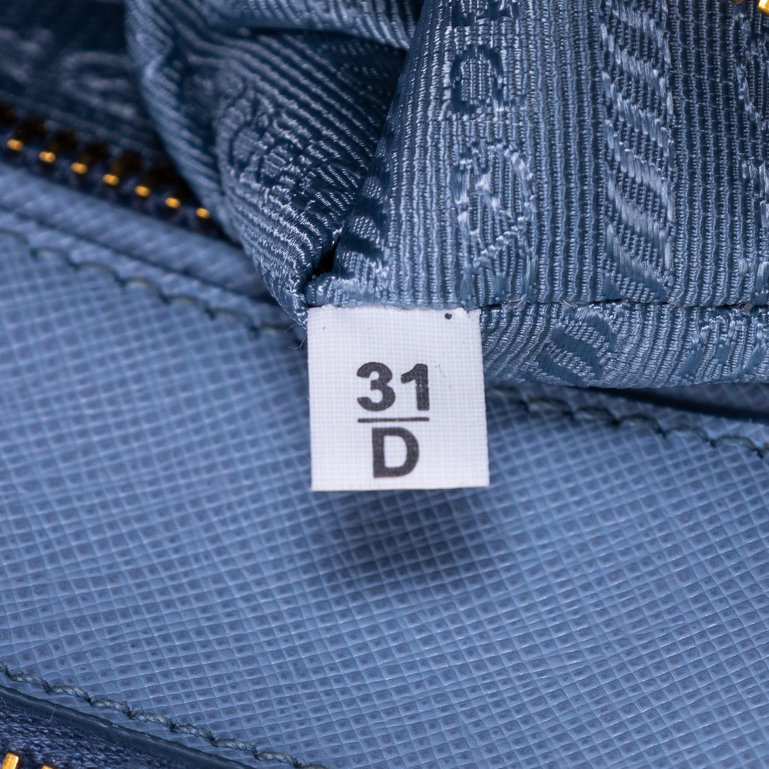 Prada Double Zip Galleria Tote Medium Size ONE SIZE - 14 Thumbnail