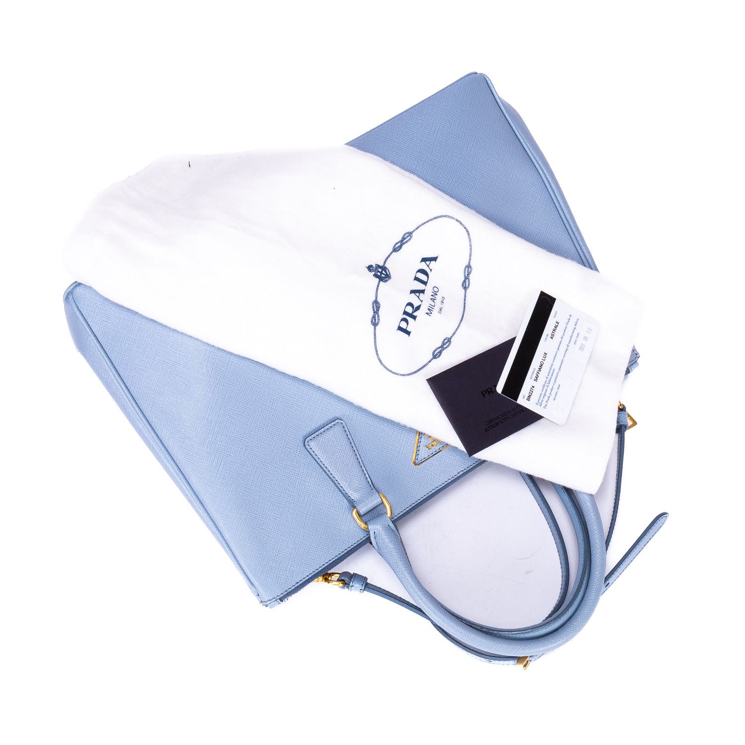 Prada Double Zip Galleria Tote Medium Size ONE SIZE - 13 Thumbnail