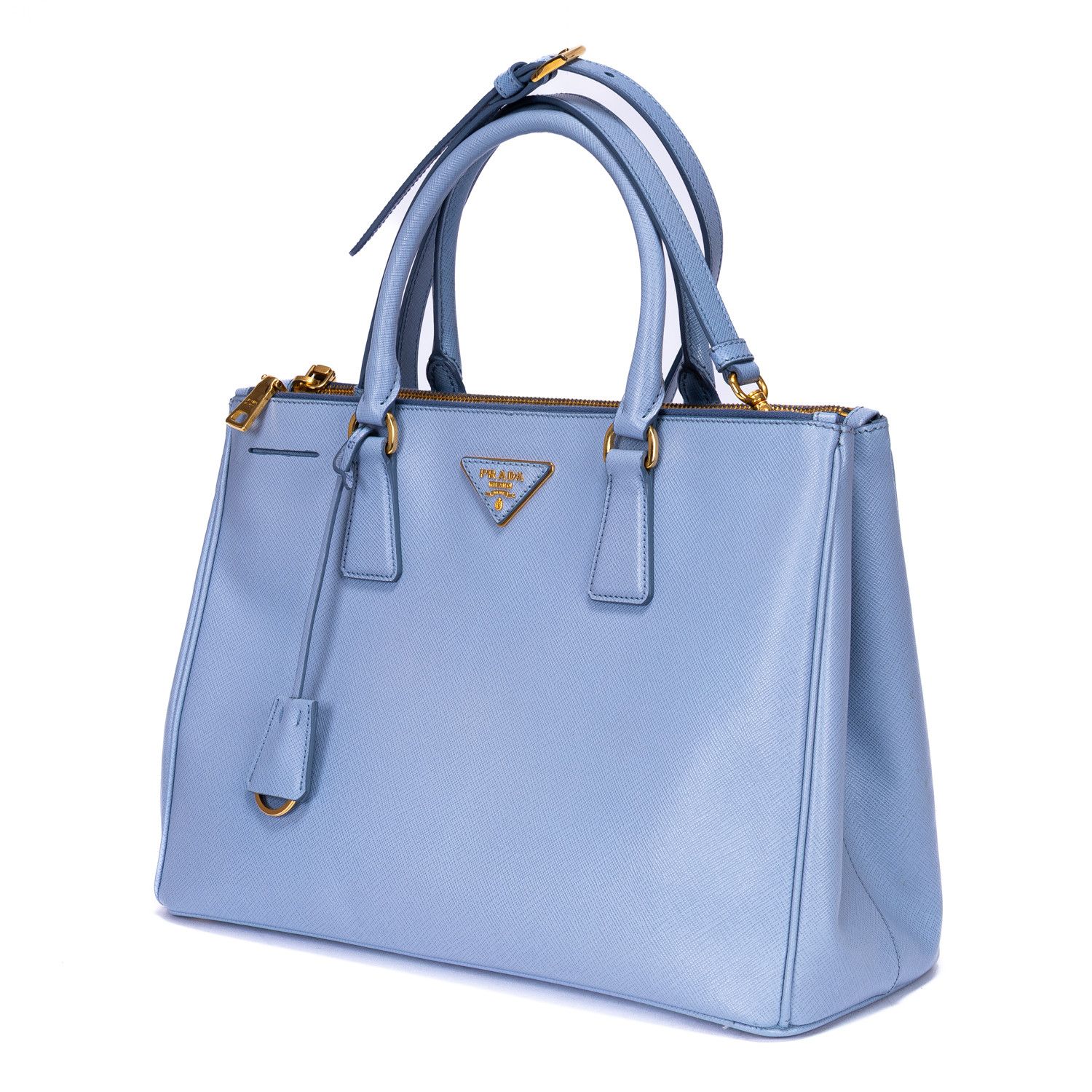 Prada Double Zip Galleria Tote Medium Size ONE SIZE - 2 Thumbnail