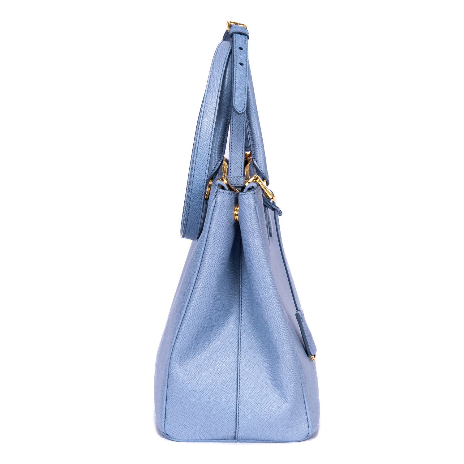 Prada Double Zip Galleria Tote Medium Size ONE SIZE - 4 Thumbnail