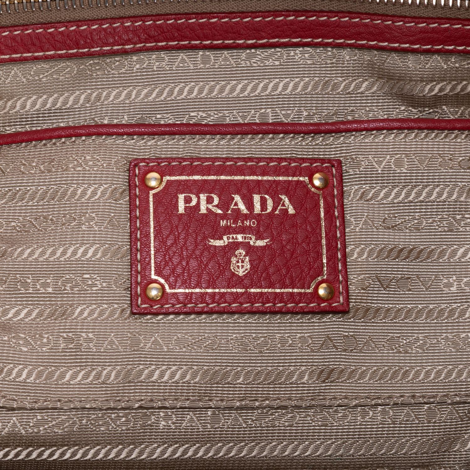 Prada Jacquard Logo Tote Size ONE SIZE - 10 Thumbnail