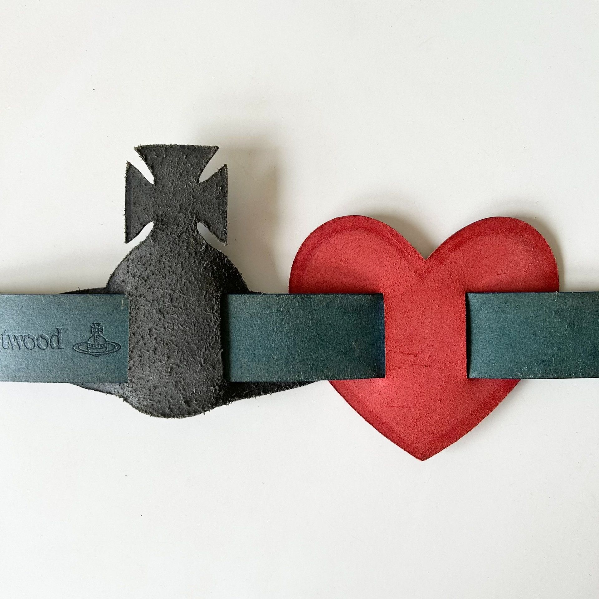 Vivienne Westwood Vivienne Westwood Saturn Heart Belt Size ONE SIZE - 3 Thumbnail