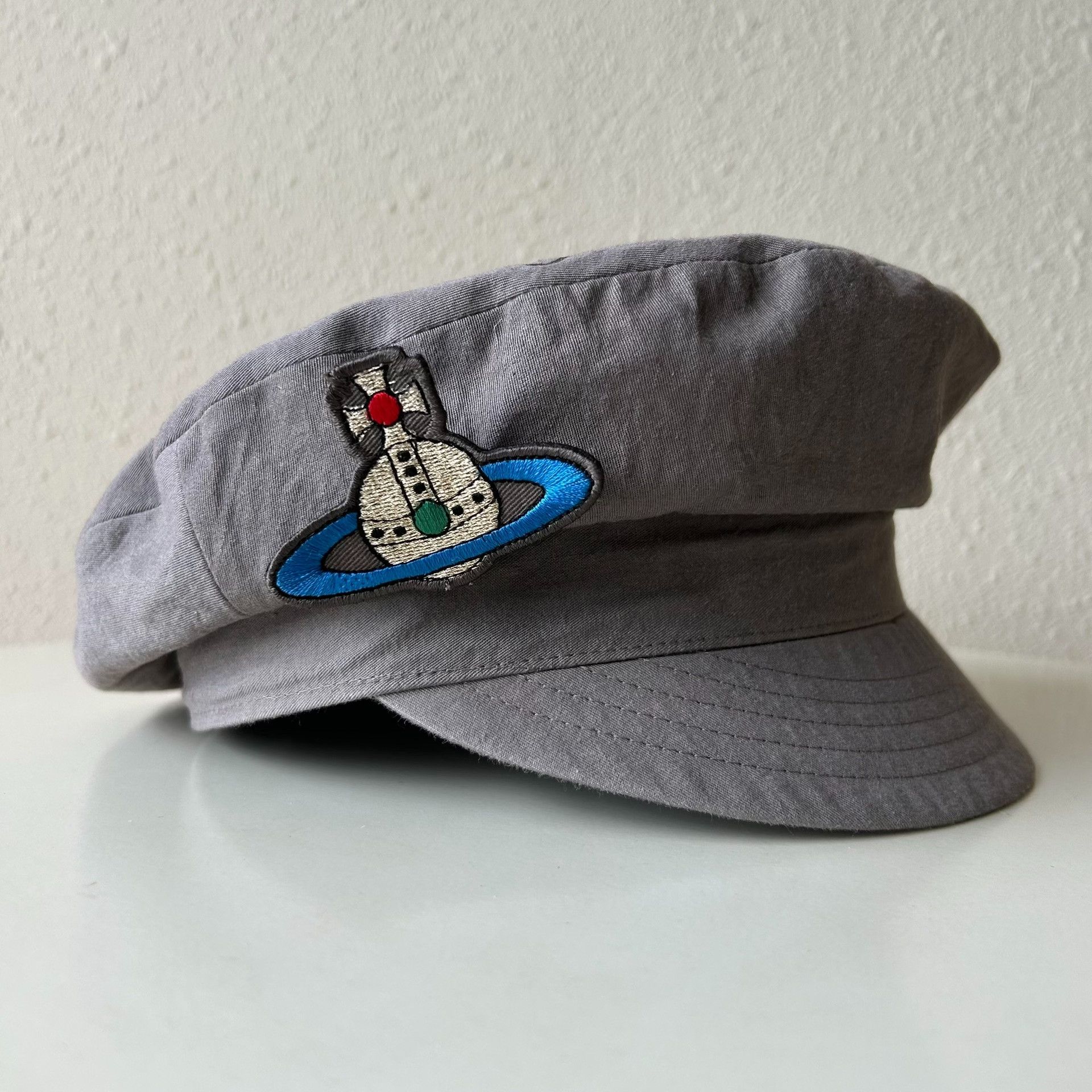 Vivienne Westwood Vivienne Westwood Vintage Pig Saturn Newsboy Cap Size ONE SIZE - 2 Thumbnail