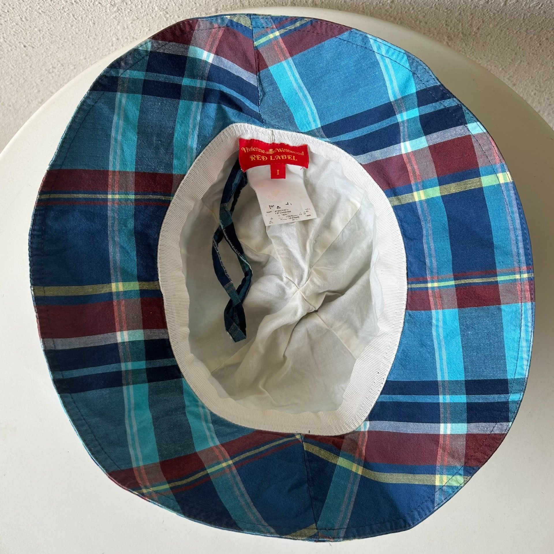 Vivienne Westwood Vivienne Westwood Vintage Check Fisherman Hat Size ONE SIZE - 5 Thumbnail
