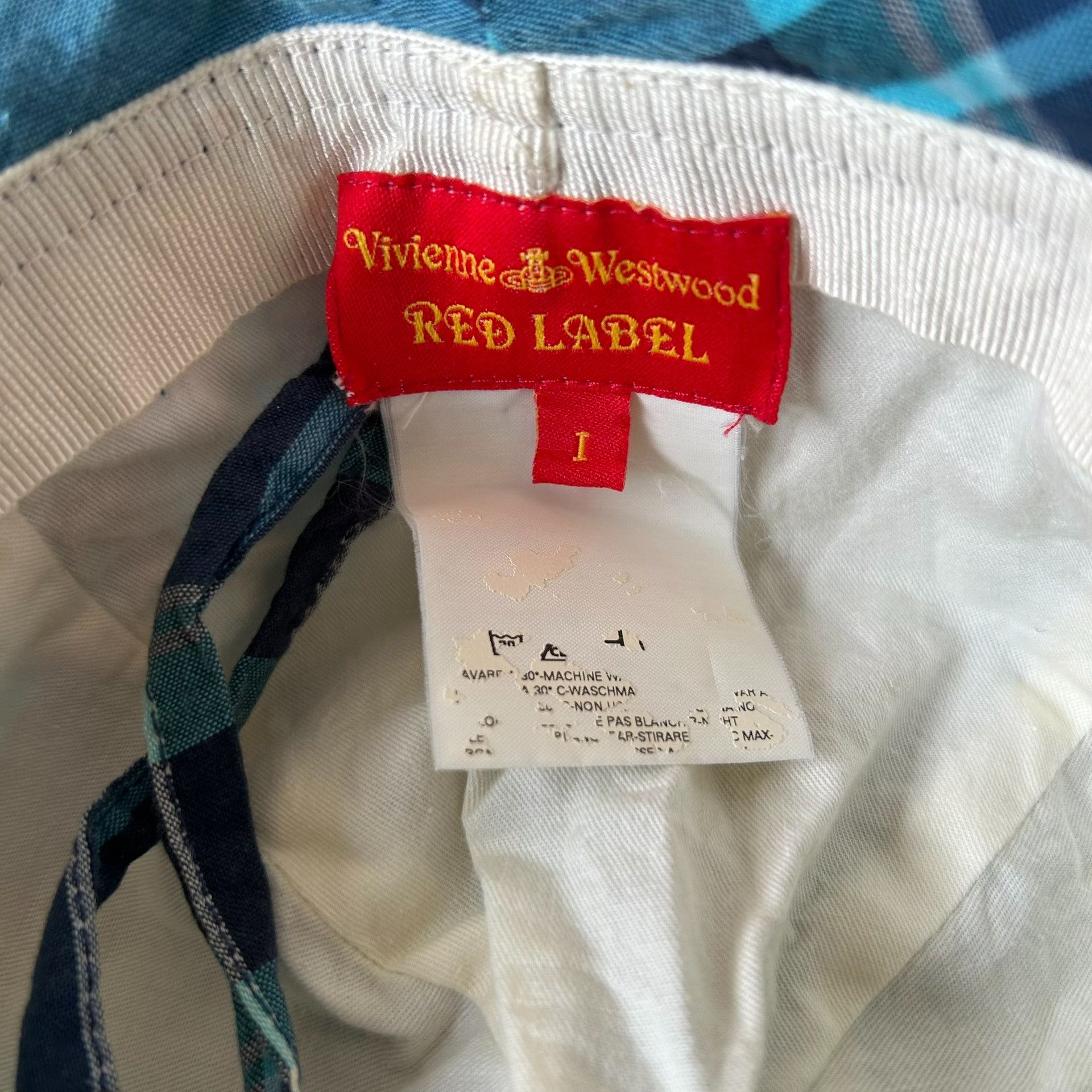 Vivienne Westwood Vivienne Westwood Vintage Check Fisherman Hat Size ONE SIZE - 6 Thumbnail