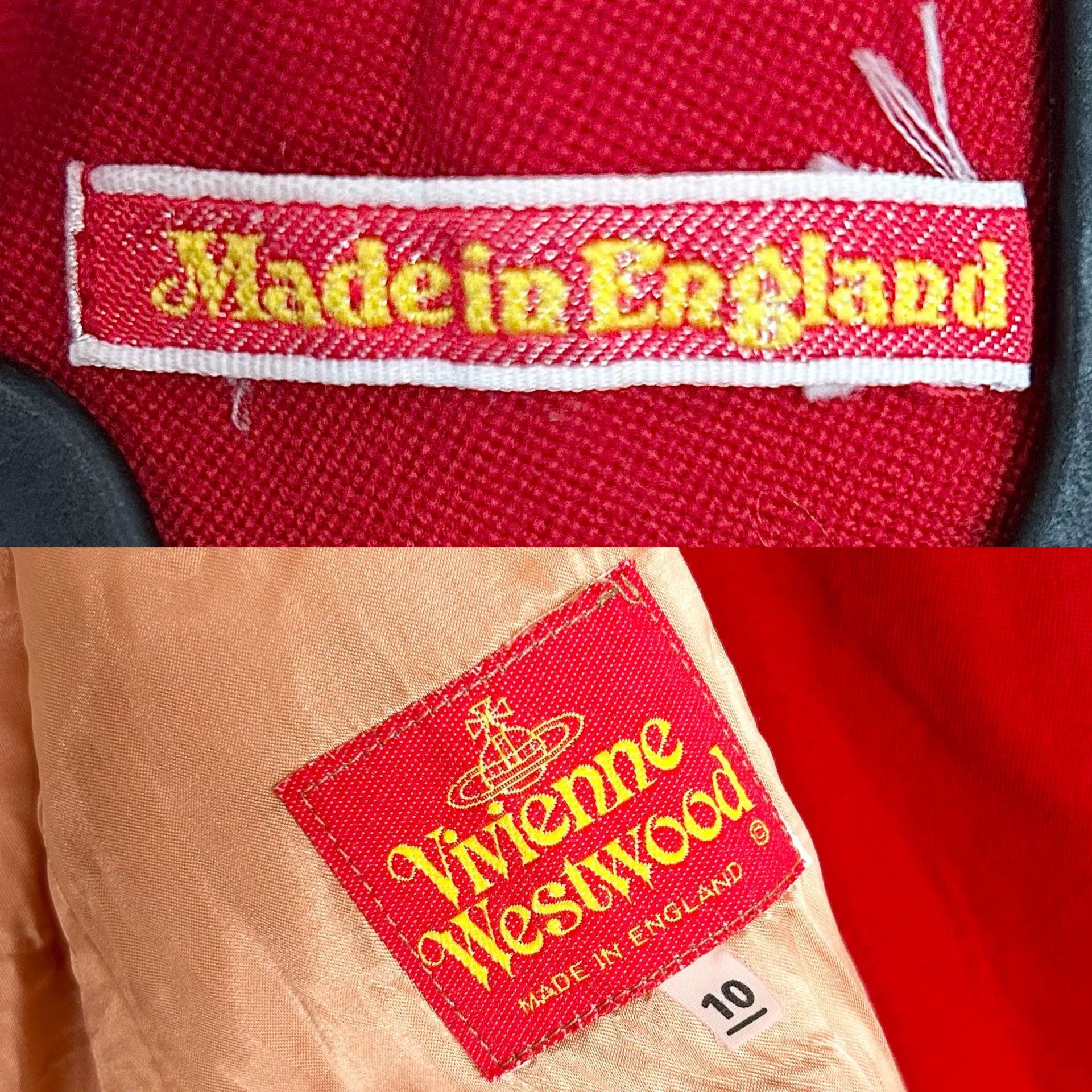 Vivienne Westwood Vivienne Westwood Red Vintage Heart Collar Suit UK10 Size S / US 4 / IT 40 - 8 Thumbnail