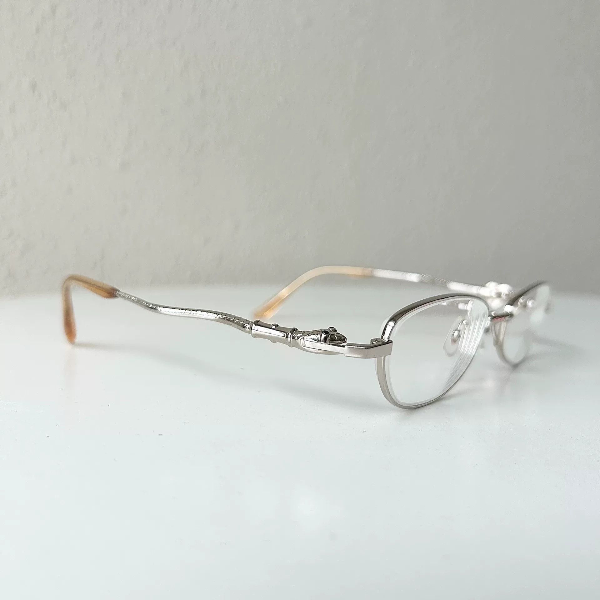 Vivienne Westwood Vivienne Westwood Silver Snake Heart Eyeglasses Size ONE SIZE - 6 Thumbnail