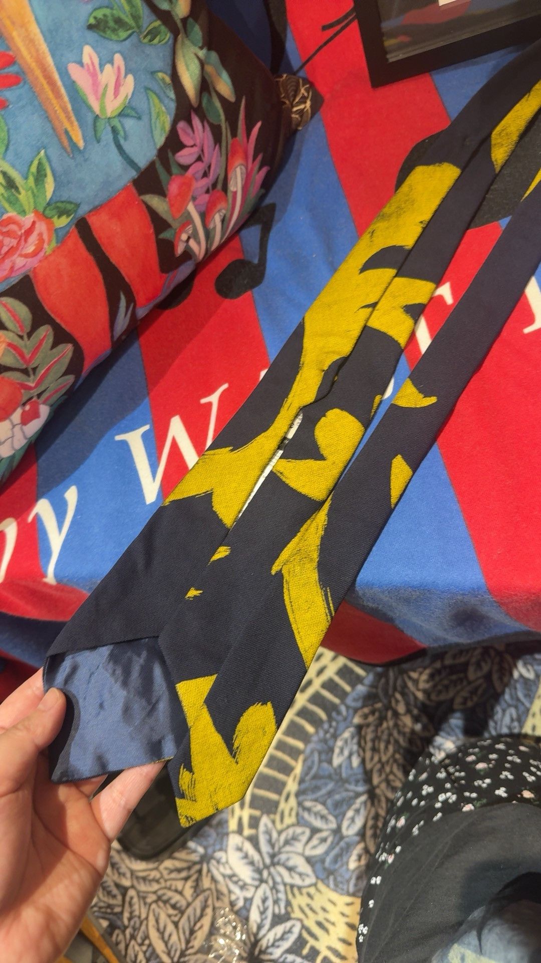 Vivienne Westwood Vivienne Westwood 2017AW Clown Embroidery Tie Size ONE SIZE - 4 Thumbnail