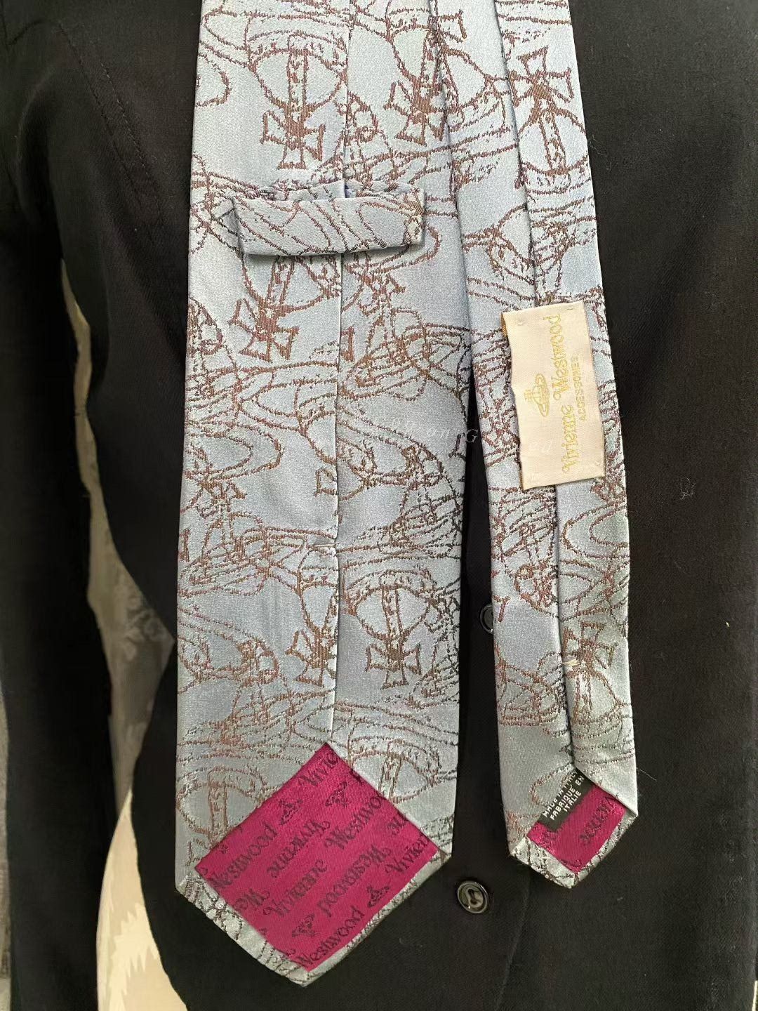 Vivienne Westwood Vivienne Westwood Saturn Print Tie Size ONE SIZE - 3 Thumbnail