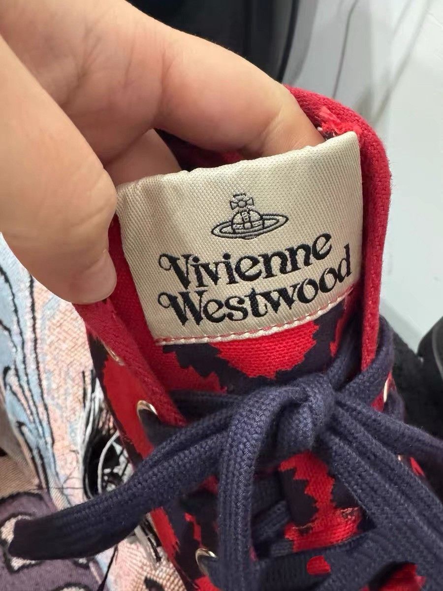 Vivienne Westwood Vivienne Westwood Vintage Squiggle Canvas Shoes Size US 5 / IT 35 - 3 Thumbnail
