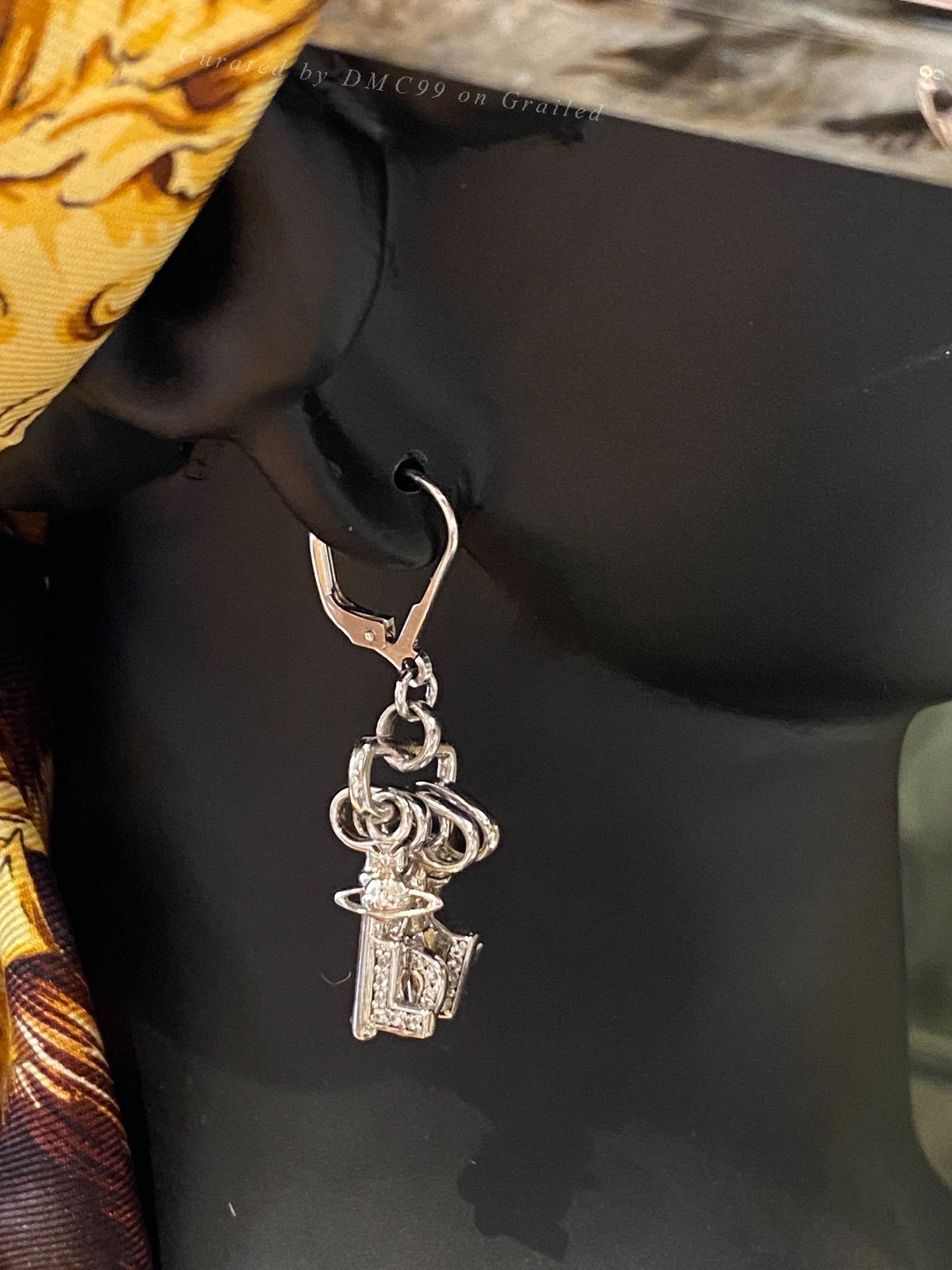 Vivienne Westwood Vivienne Westwood Love Key Earring Size ONE SIZE - 2 Thumbnail