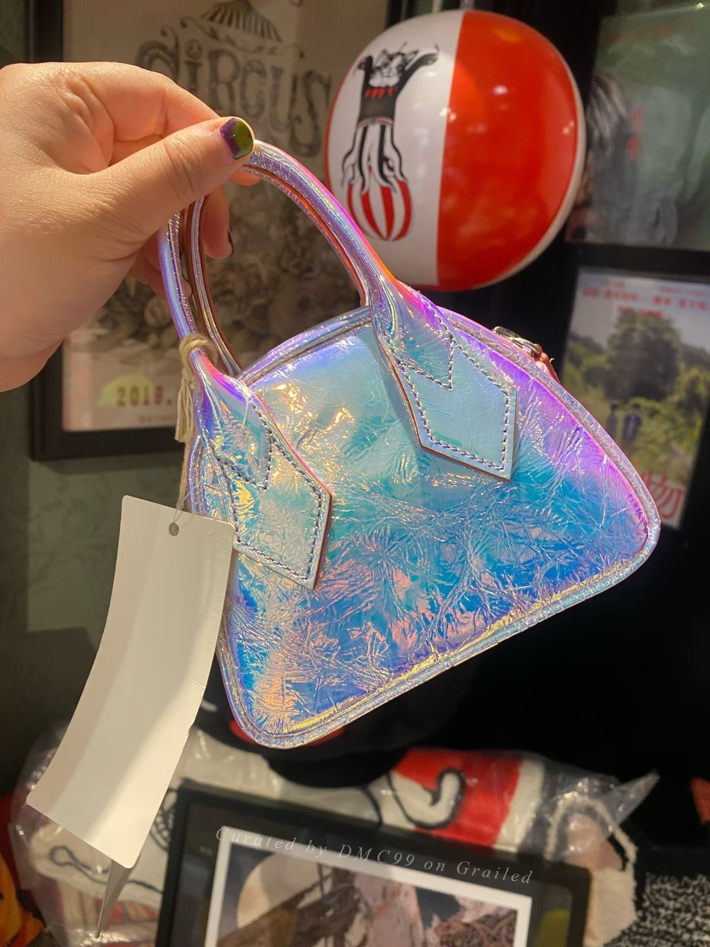 Vivienne Westwood Vivienne Westwood Laser Mini Boston Bag Size ONE SIZE - 4 Thumbnail