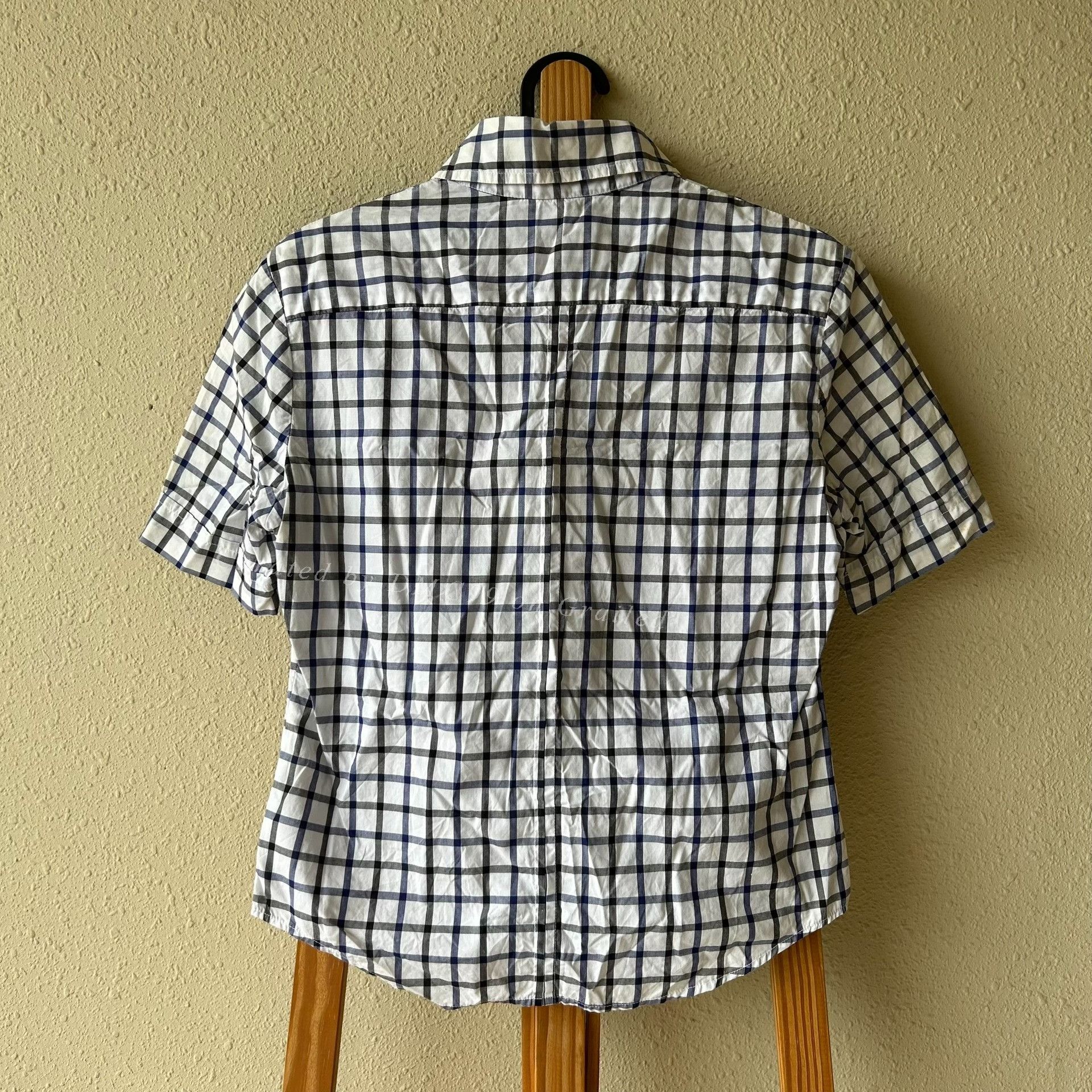Vivienne Westwood Vivienne Westwood Vintage Plaid Short-Sleeve Shirt Size M / US 6-8 / IT 42-44 - 3 Thumbnail