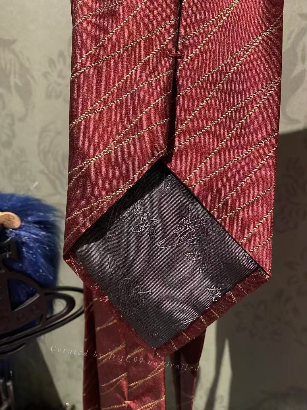 Vivienne Westwood Vivienne Westwood Twill Saturn Tie Size ONE SIZE - 4 Thumbnail