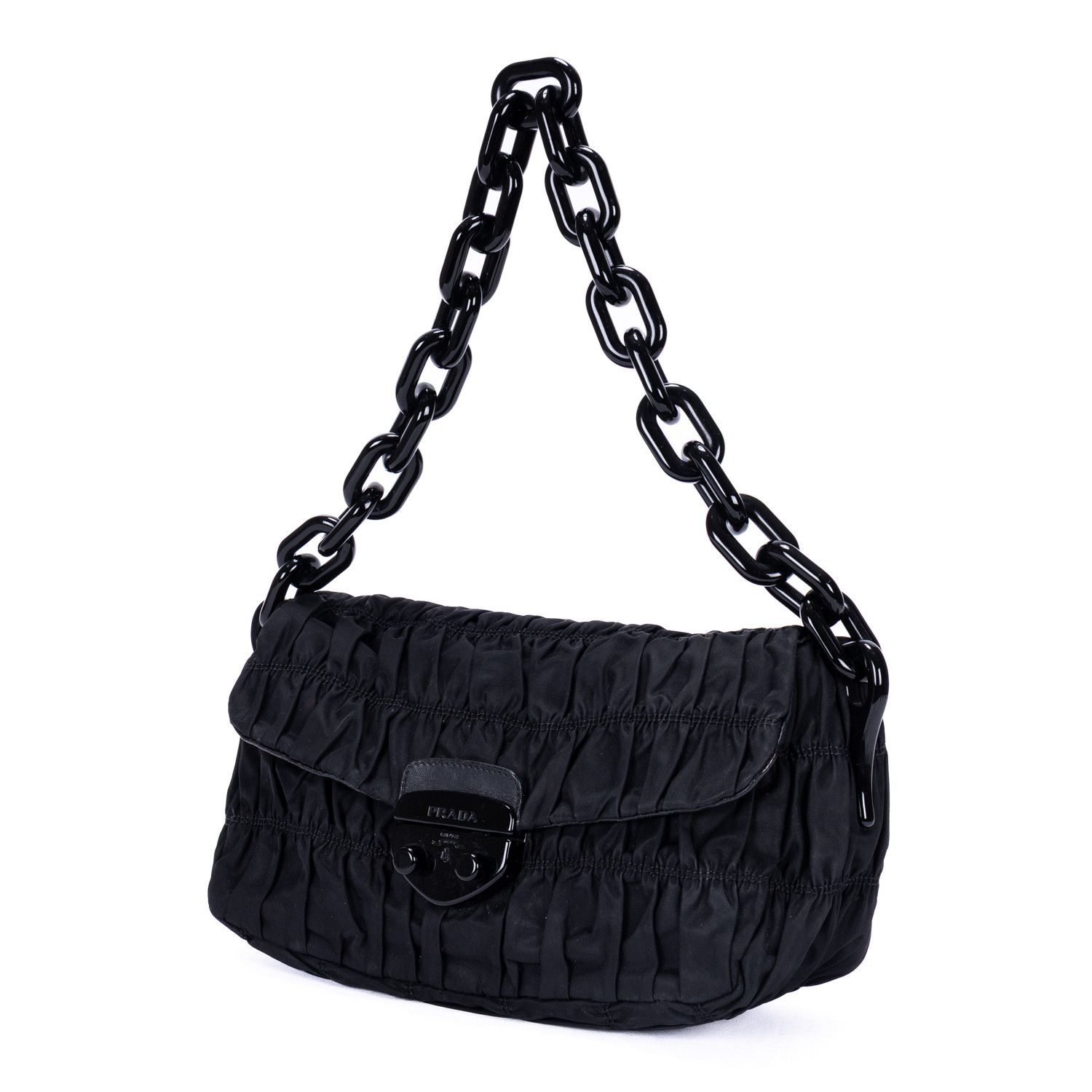 Prada Tessuto Gaufre Chain Bag Size ONE SIZE - 2 Thumbnail