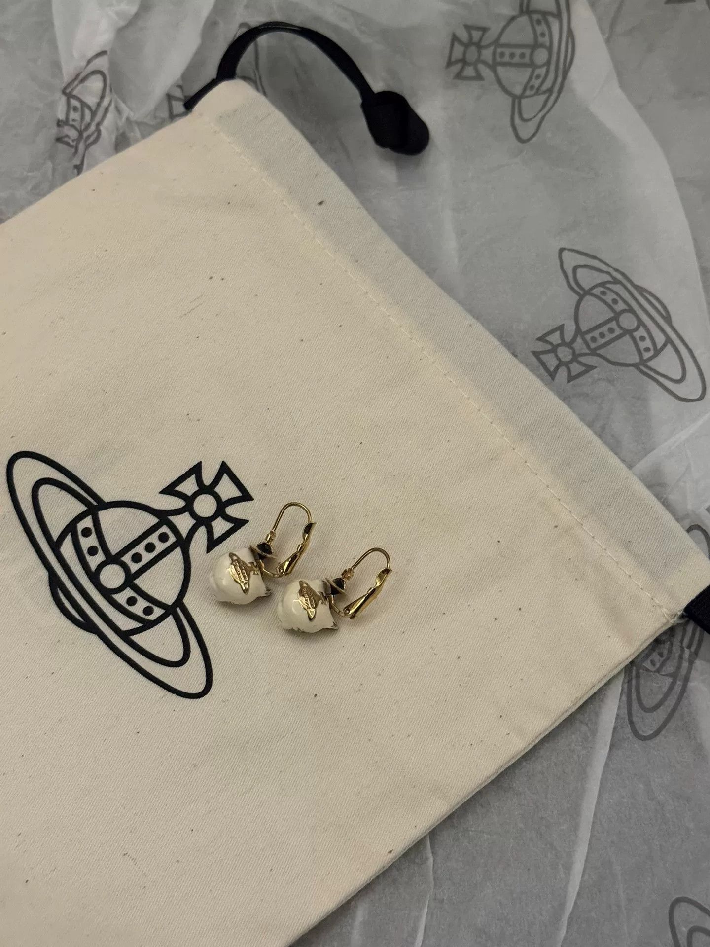 Vivienne Westwood Vivienne Westwood Cat Stud Earrings Size ONE SIZE - 4 Thumbnail