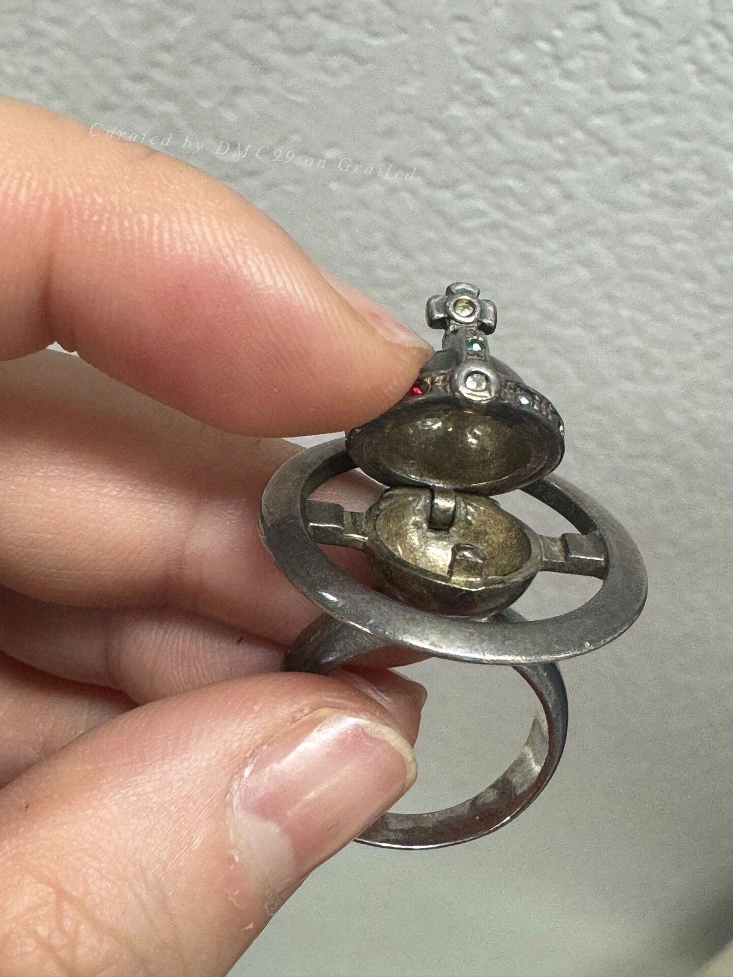 Vivienne Westwood Vivienne Westwood First Edition Saturn Ring M Size ONE SIZE - 4 Thumbnail
