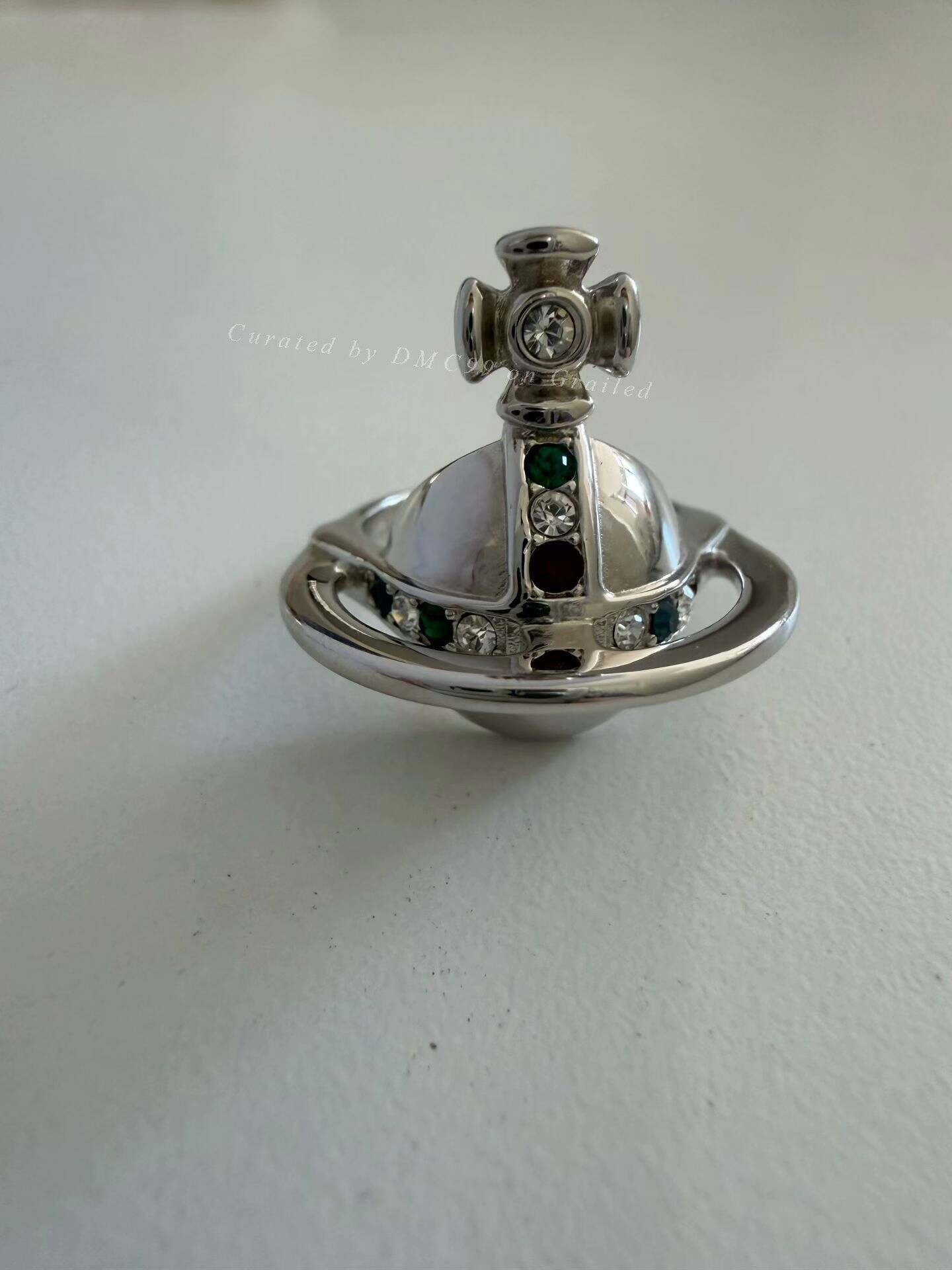 Vivienne Westwood Vivienne Westwood Saturn Ring Size ONE SIZE - 3 Thumbnail