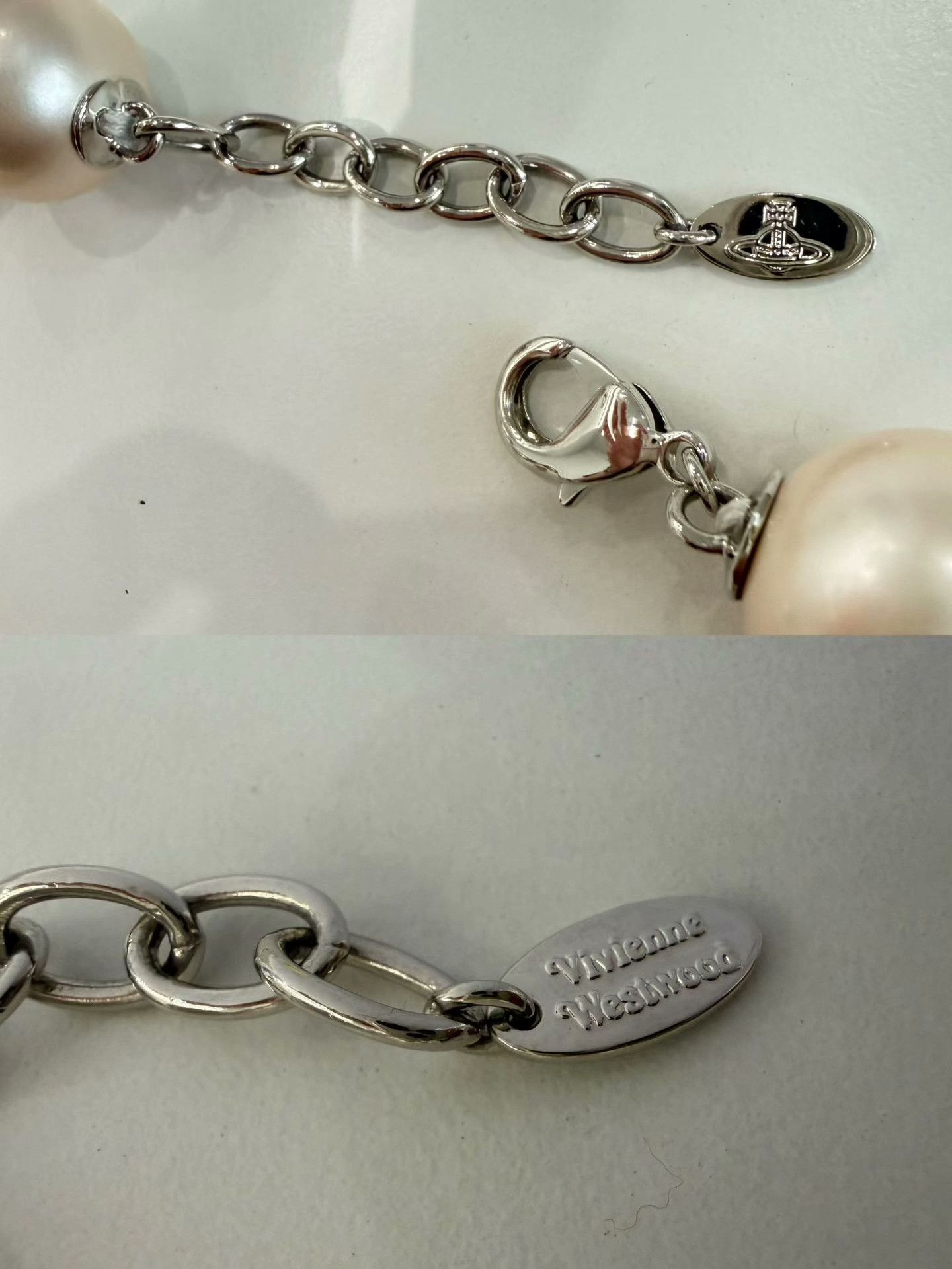 Vivienne Westwood Vivienne Westwood Saturn Pearl Necklace Size ONE SIZE - 4 Thumbnail