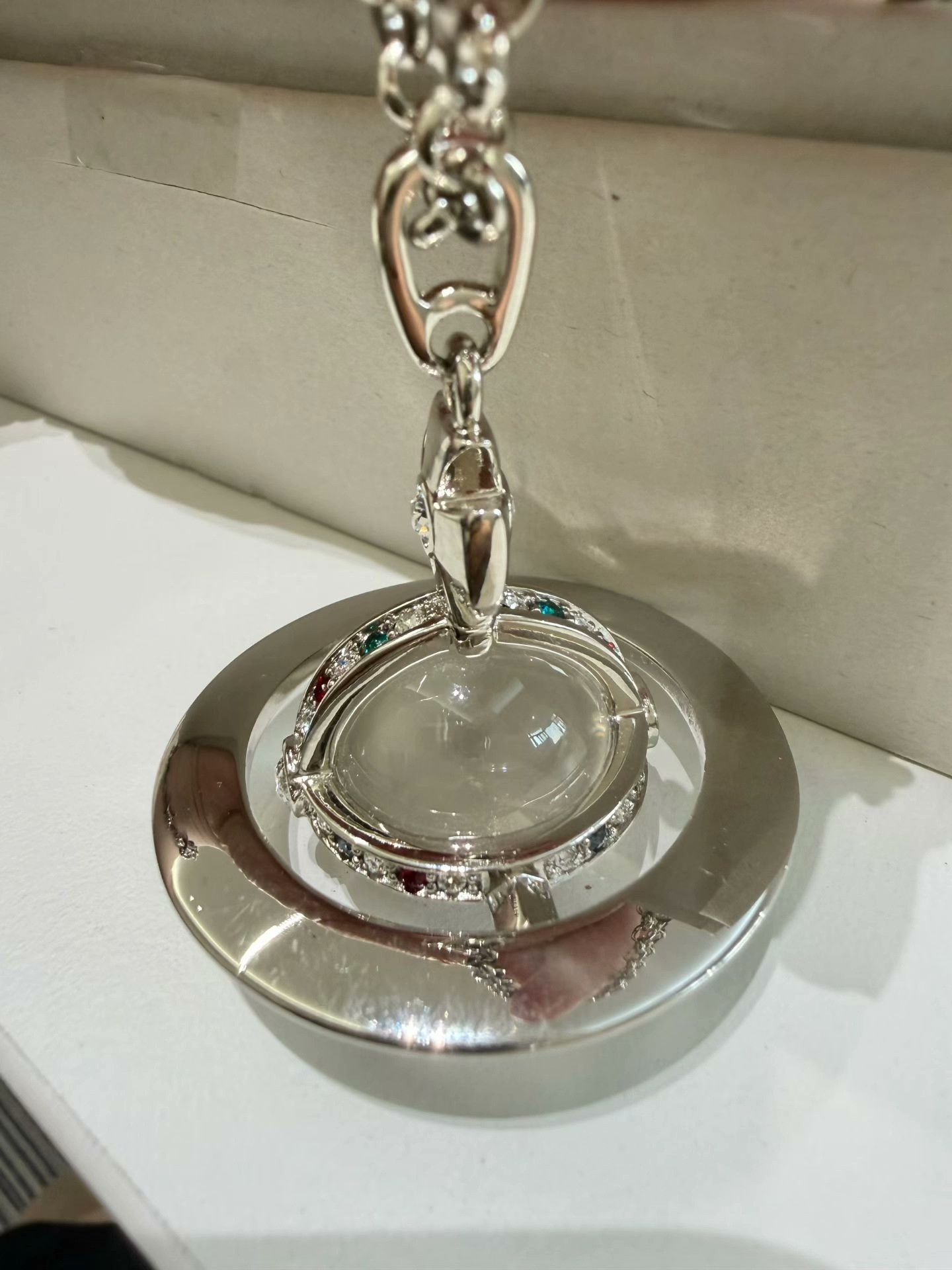 Vivienne Westwood Vivienne Westwood Large Saturn Necklace Size ONE SIZE - 3 Thumbnail