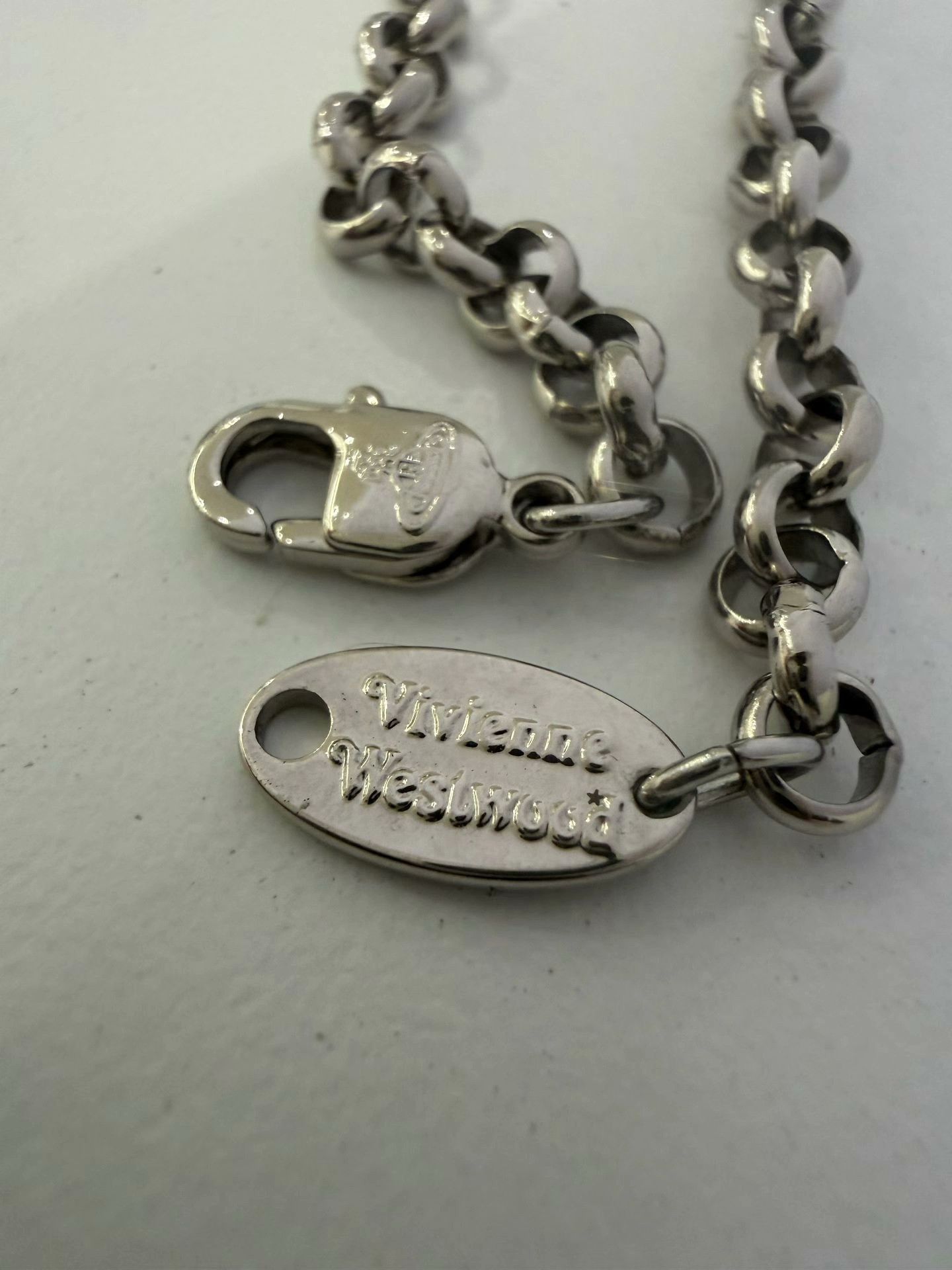 Vivienne Westwood Vivienne Westwood Large Saturn Necklace Size ONE SIZE - 5 Thumbnail