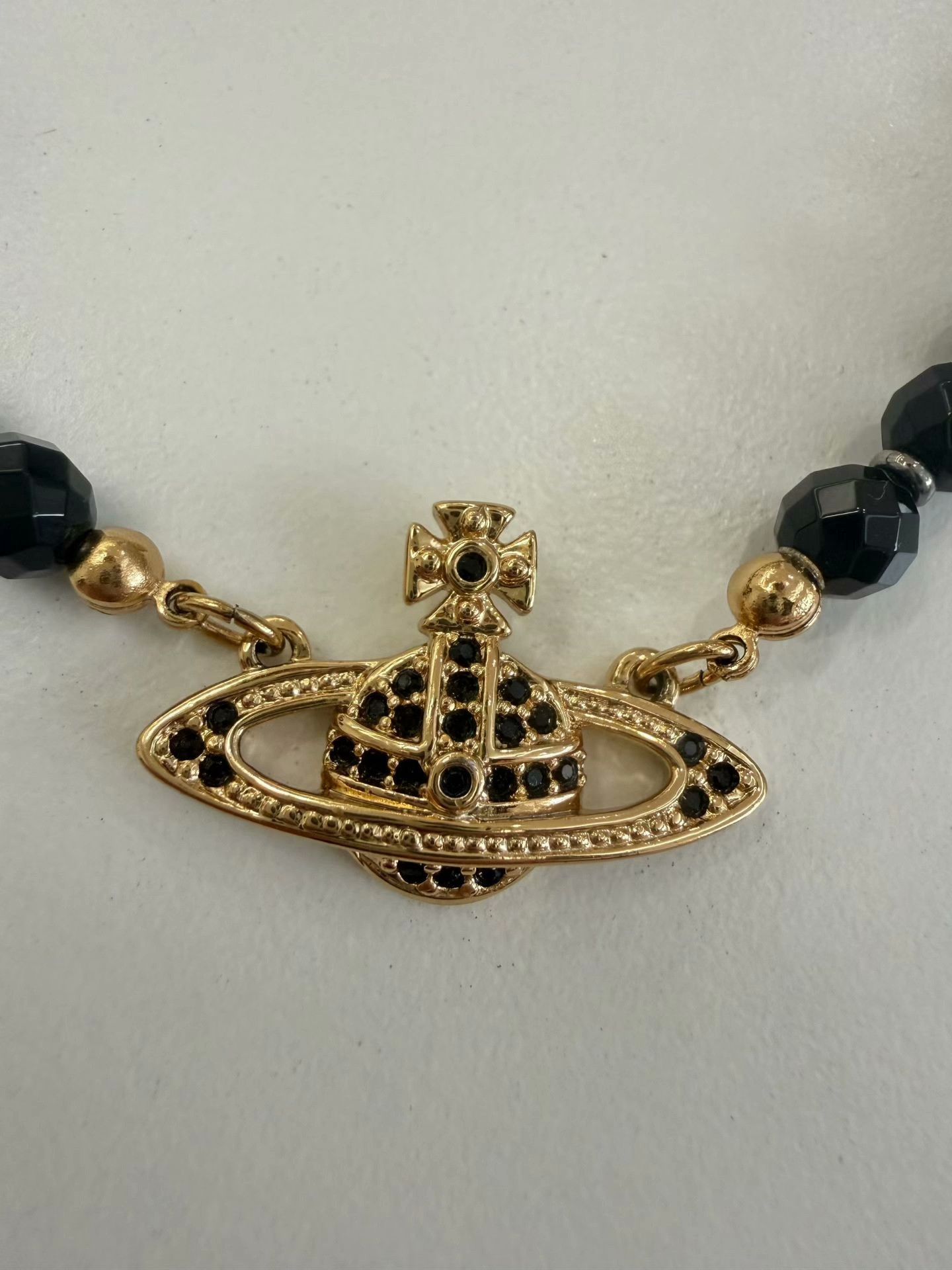 Vivienne Westwood Vivienne Westwood Saturn Necklace Size ONE SIZE - 2 Thumbnail