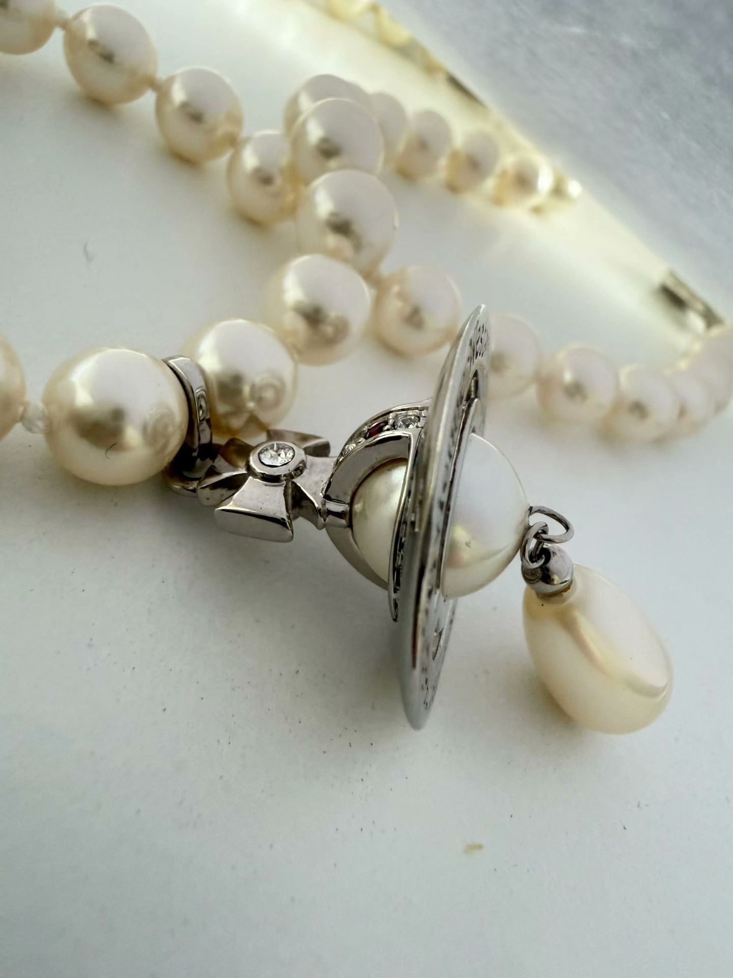 Vivienne Westwood Vivienne Westwood Pearl Necklace Size ONE SIZE - 4 Thumbnail