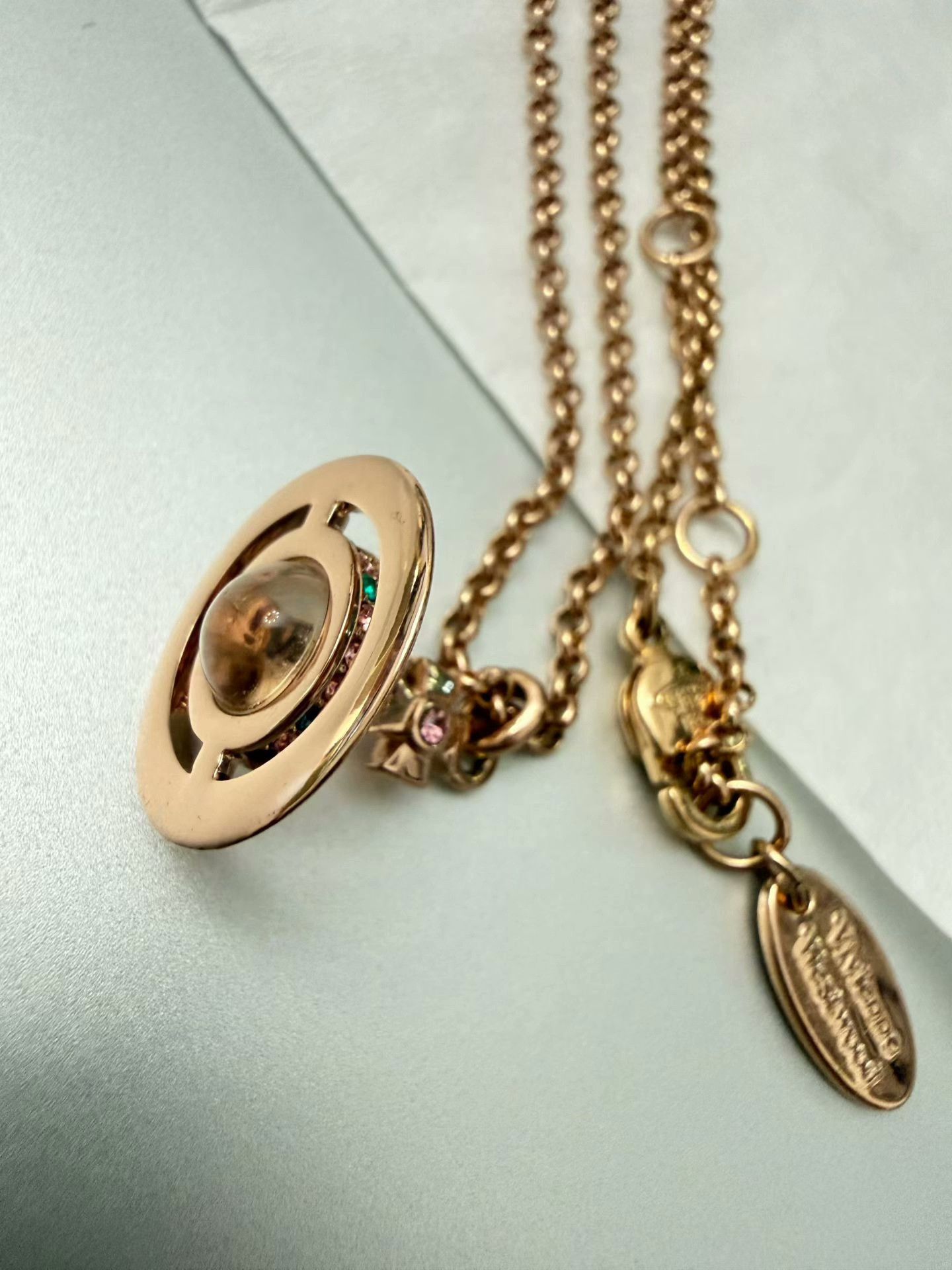 Vivienne Westwood Vivienne Westwood Saturn Necklace Size ONE SIZE - 3 Thumbnail