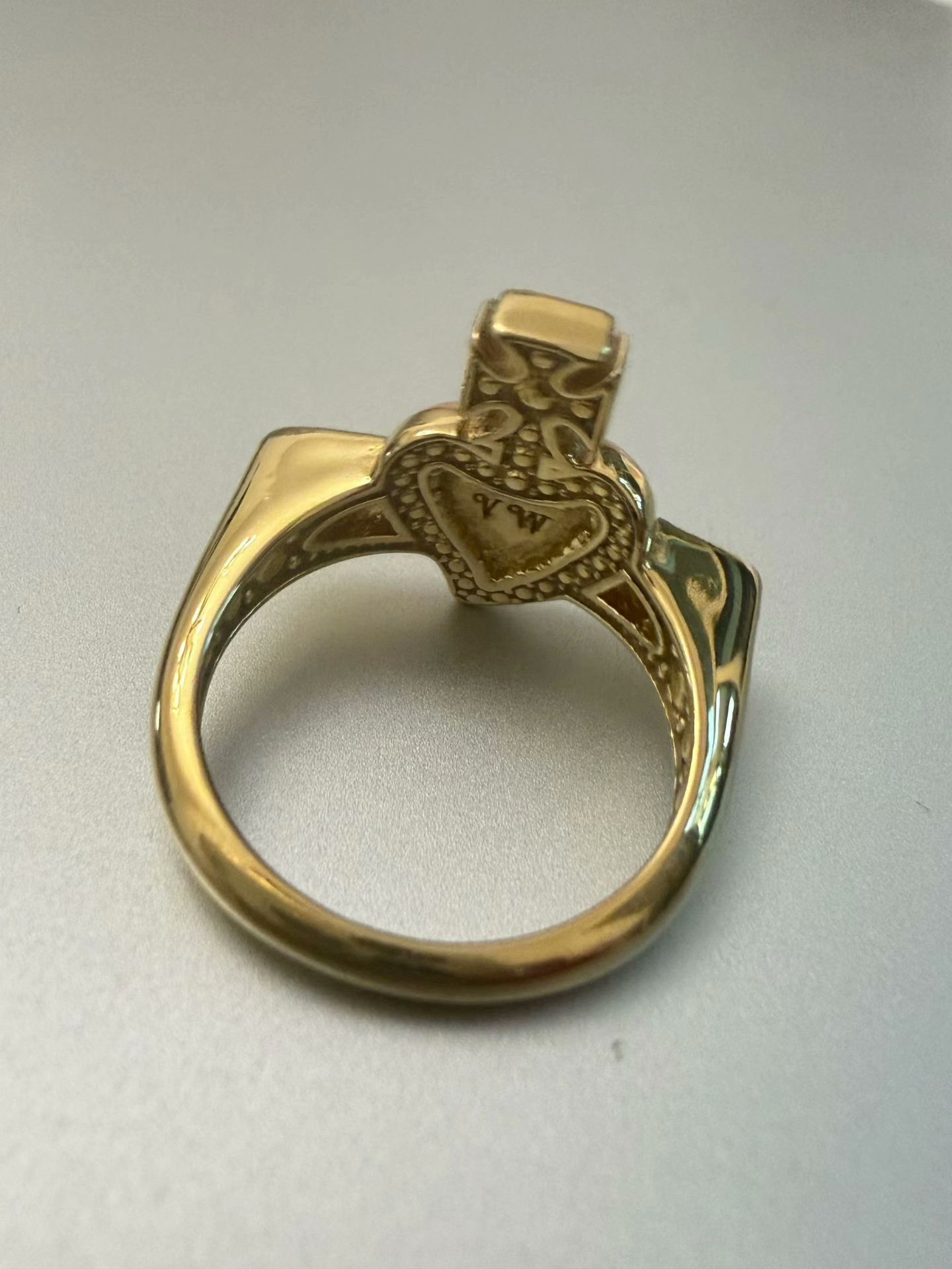 Vivienne Westwood Vivienne Westwood Heart Enamel Ring Size ONE SIZE - 4 Thumbnail
