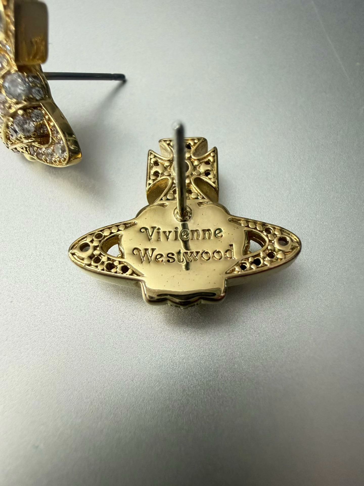 Vivienne Westwood Vivienne Westwood Saturn Earrings Size ONE SIZE - 4 Thumbnail