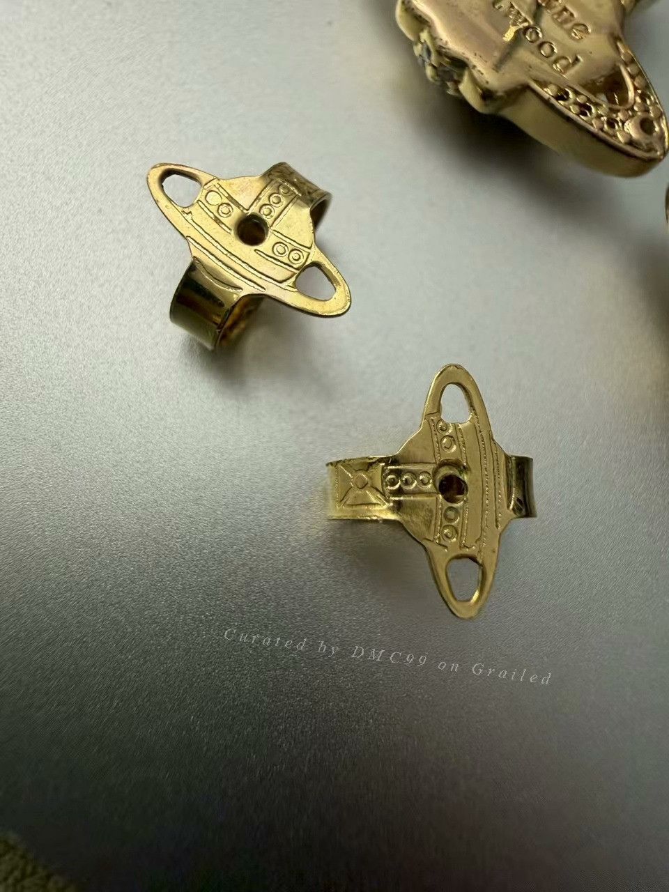 Vivienne Westwood Vivienne Westwood Saturn Earrings Size ONE SIZE - 3 Thumbnail
